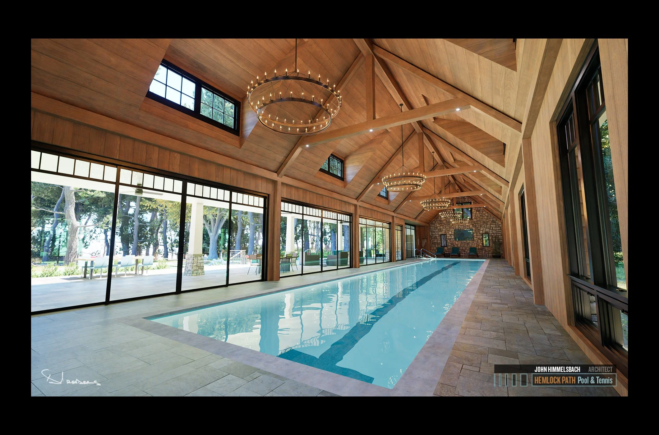 Hemlock Path: Pool & Tennis