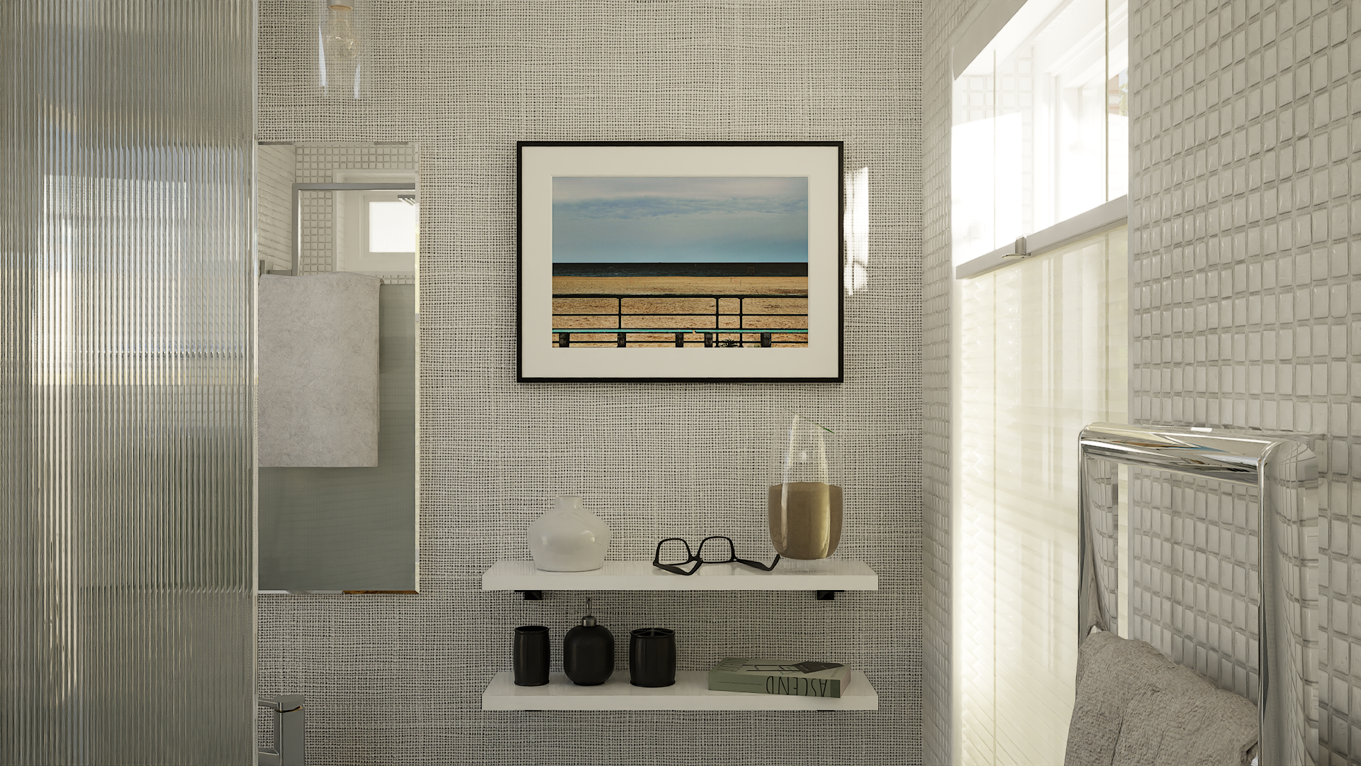 Riis Park Bench Framed 3.png
