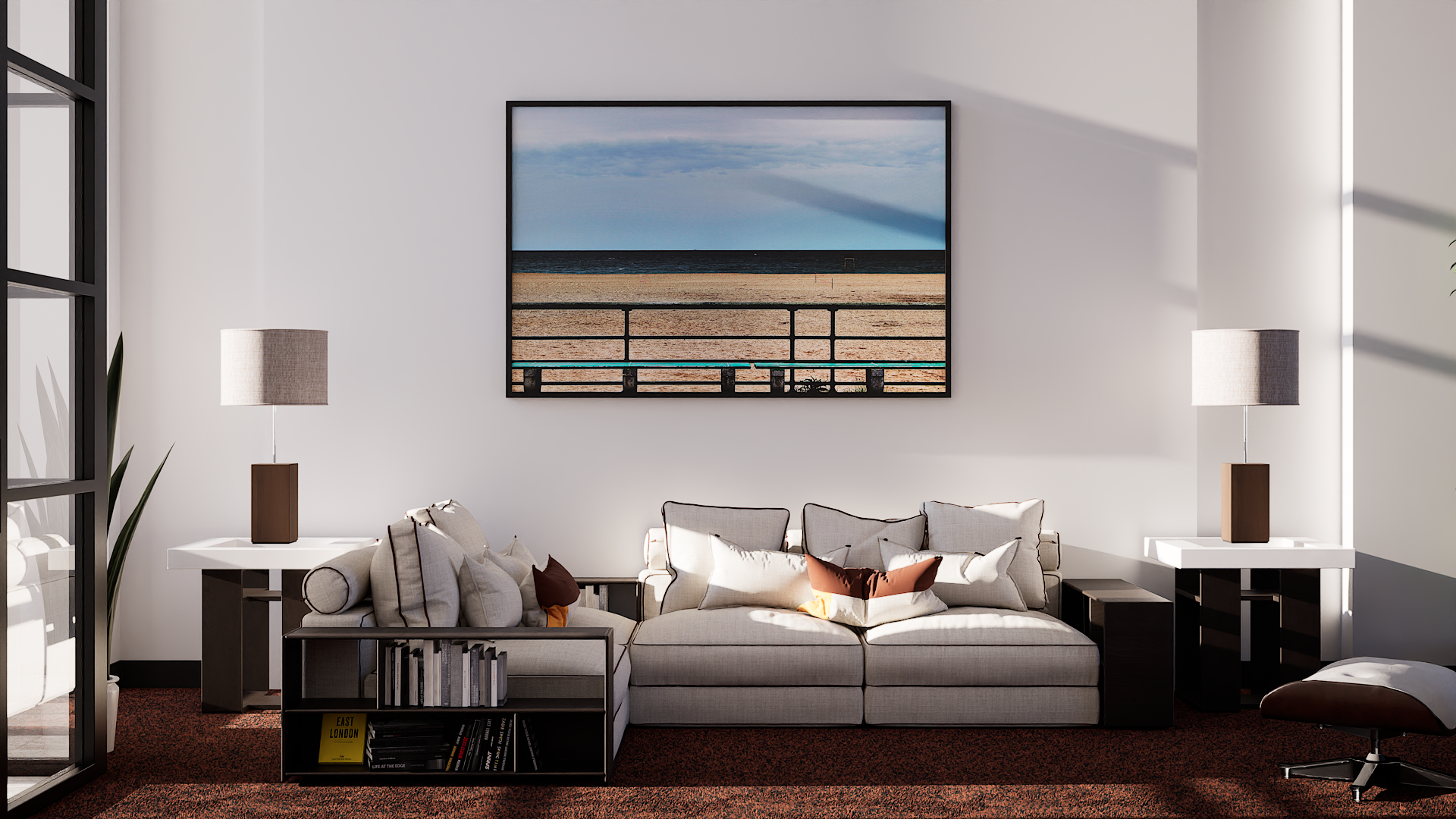 Riis Park Bench Framed 2.png