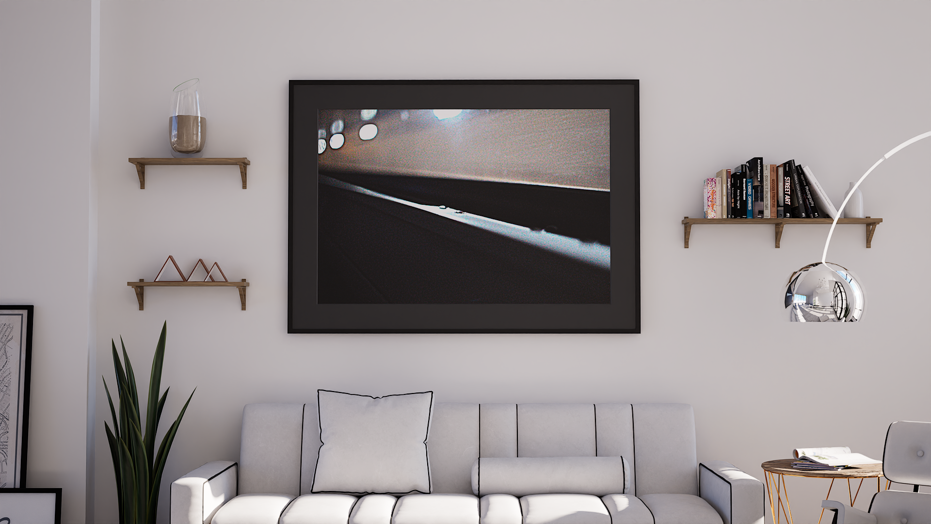 Blurred Lines Framed 4 Black Mat.png
