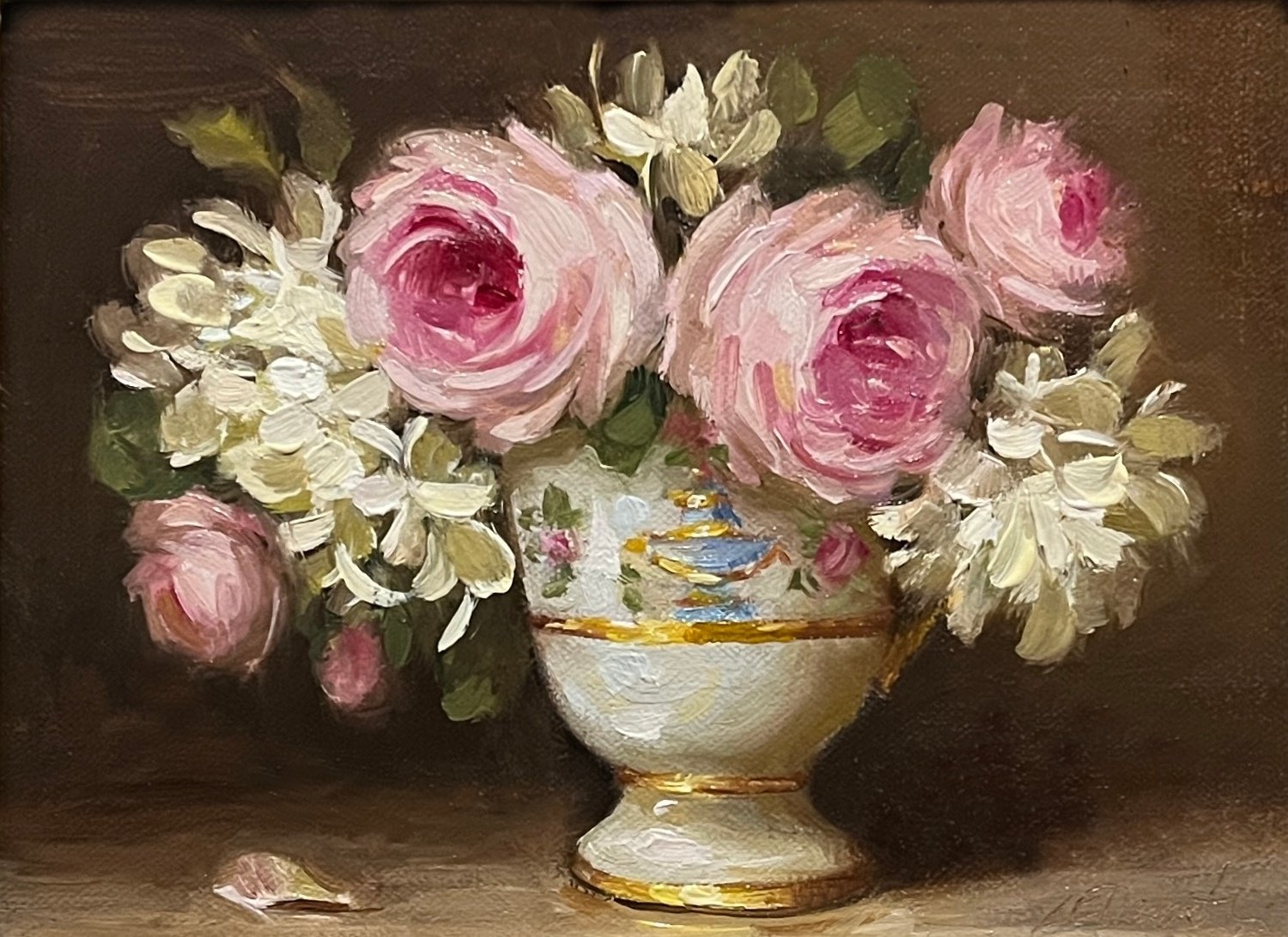 Tea and Roses with Madame du Barry PRINT .jpg