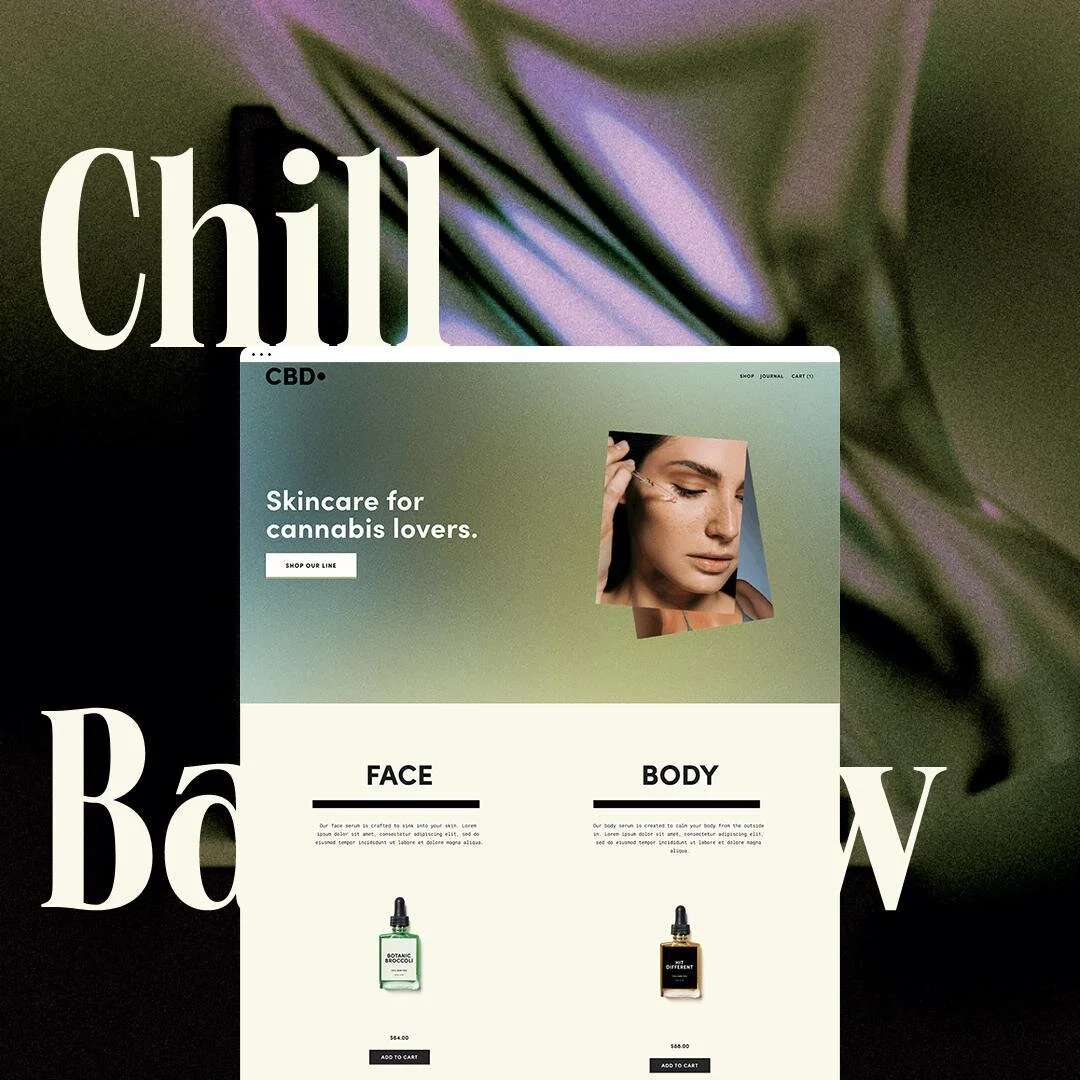 💧Chill Babe Dew ⁠💧
⁠
~ Spice up your life ~ and your Squarespace template site.

By partnering with a web designer &amp; adding some custom code (aka magic pixie dust), you can transform a standard Squarespace site to tell your brand's story. And c