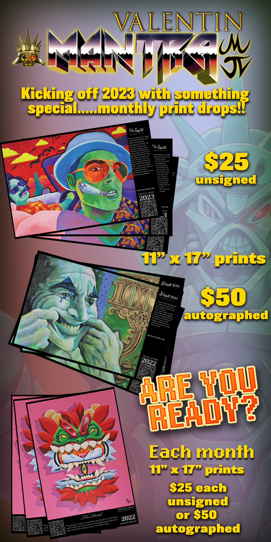 New Prints are in stock!