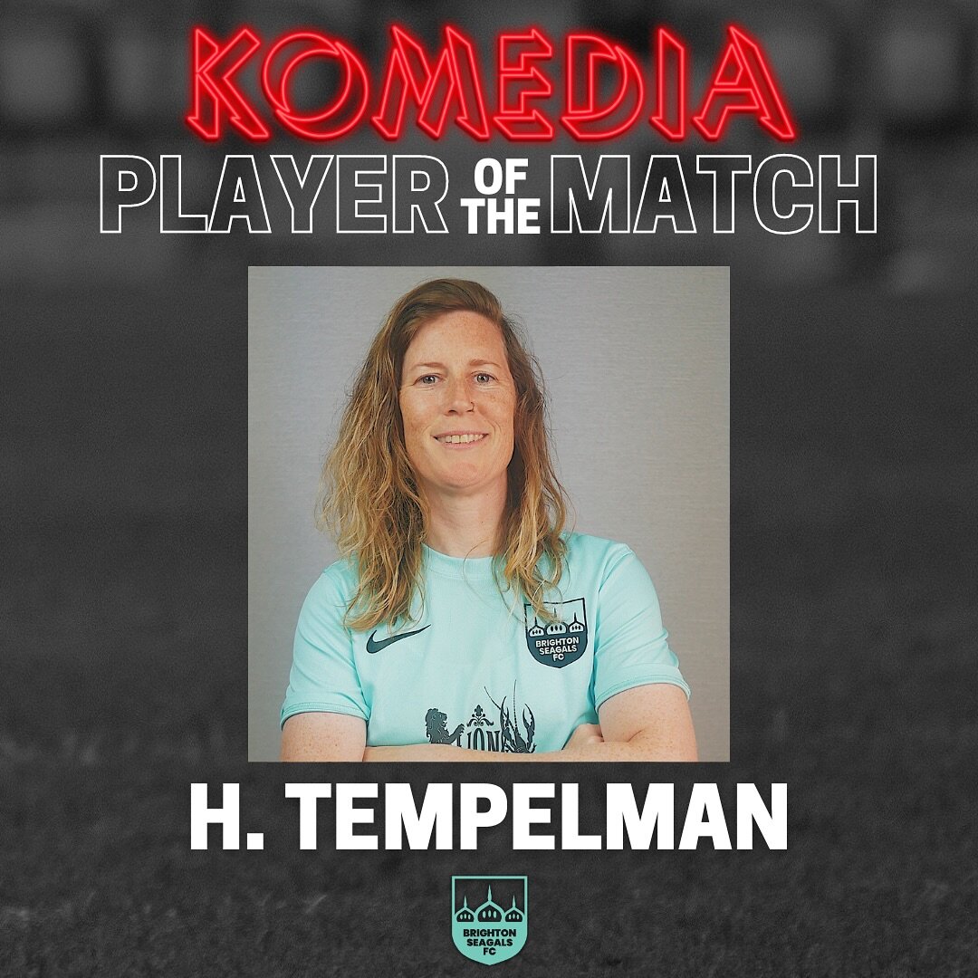 07/04/24 - PLAYER OF THE MATCH 

🤩 H. TEMPELMAN

&ldquo;For composure at the back, being vocal, shot stopping and settling the game down goes to Hayley!!&rdquo; - Coach Sian