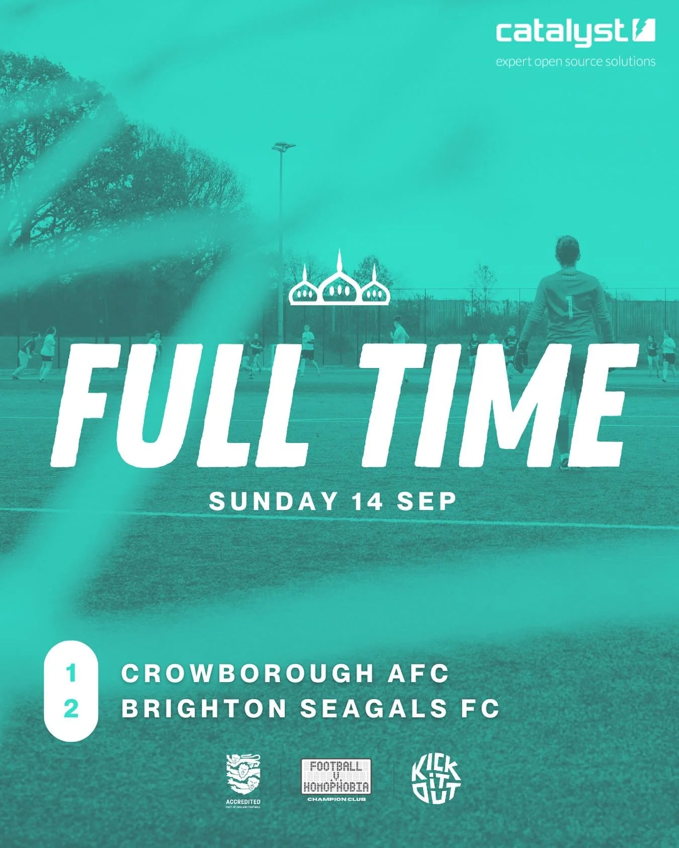 14/09/25 RESULT

1️⃣ Crowborough AFC
2️⃣ Brighton Seagals FC

⚽️ Phoebe x2
🅰️ Jasia, Amber
