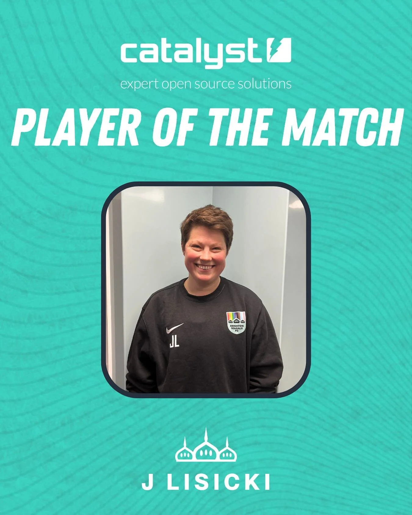 05/10/25 PLAYER OF THE MATCH 
🤩 J Lisicki
🤝 Sponsored by Catalyst