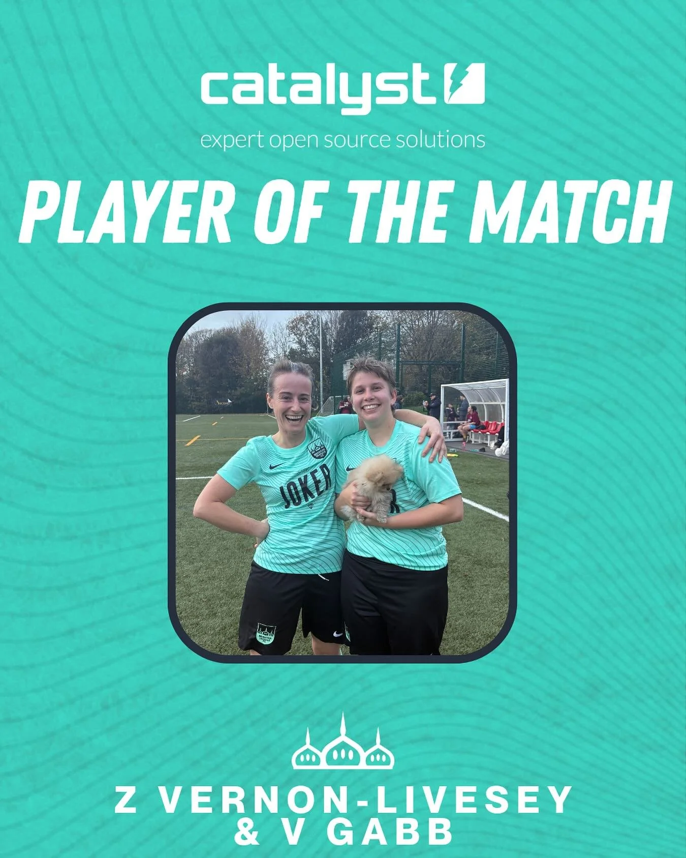 09/11/25 PLAYERS OF THE MATCH 
🤩 Z Vernon-Livesey &amp; V Gabb
🤝 Sponsored by Catalyst