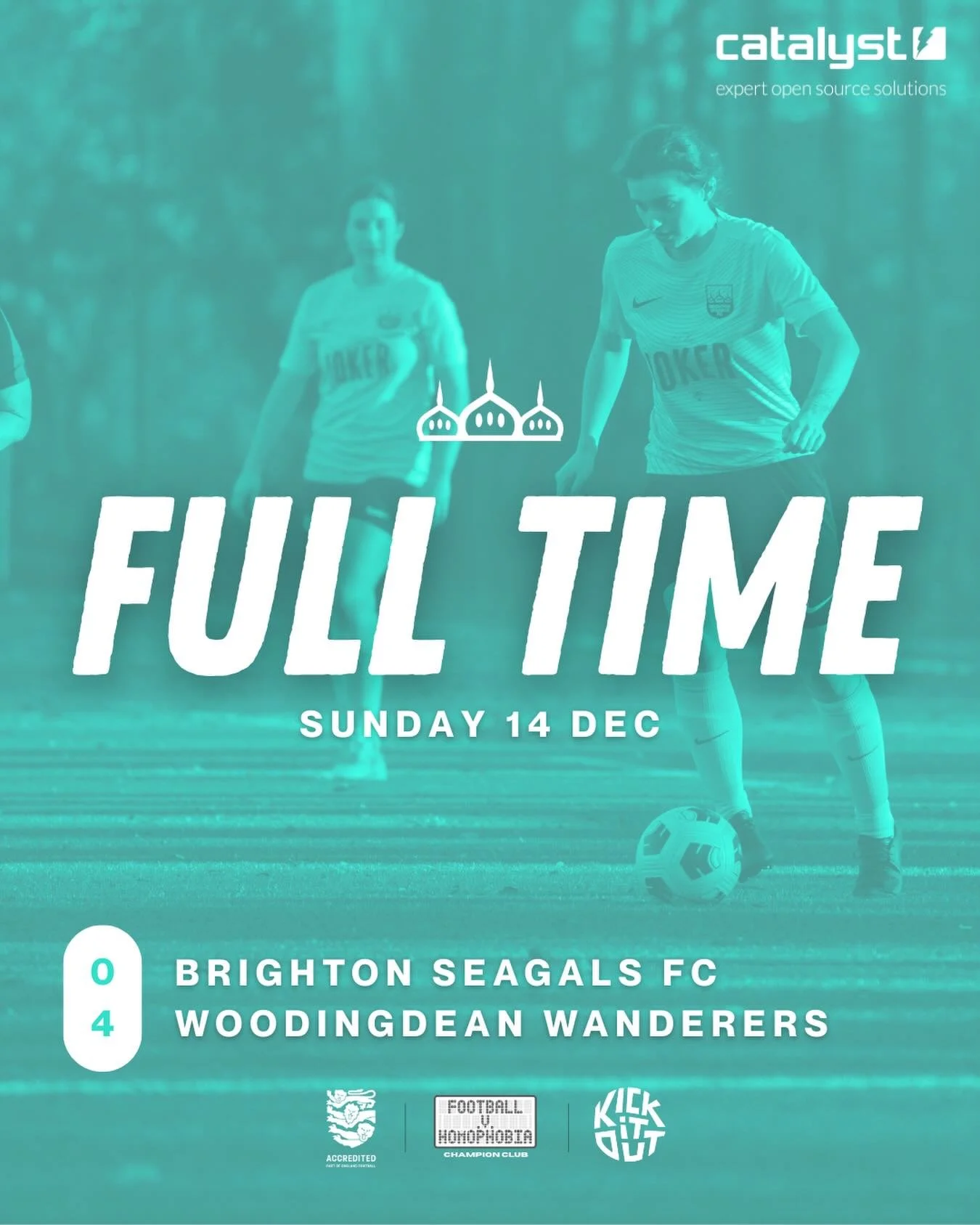 14/12/25 RESULT

0️⃣ Brighton Seagals FC
4️⃣ Woodingdean Wanderers
