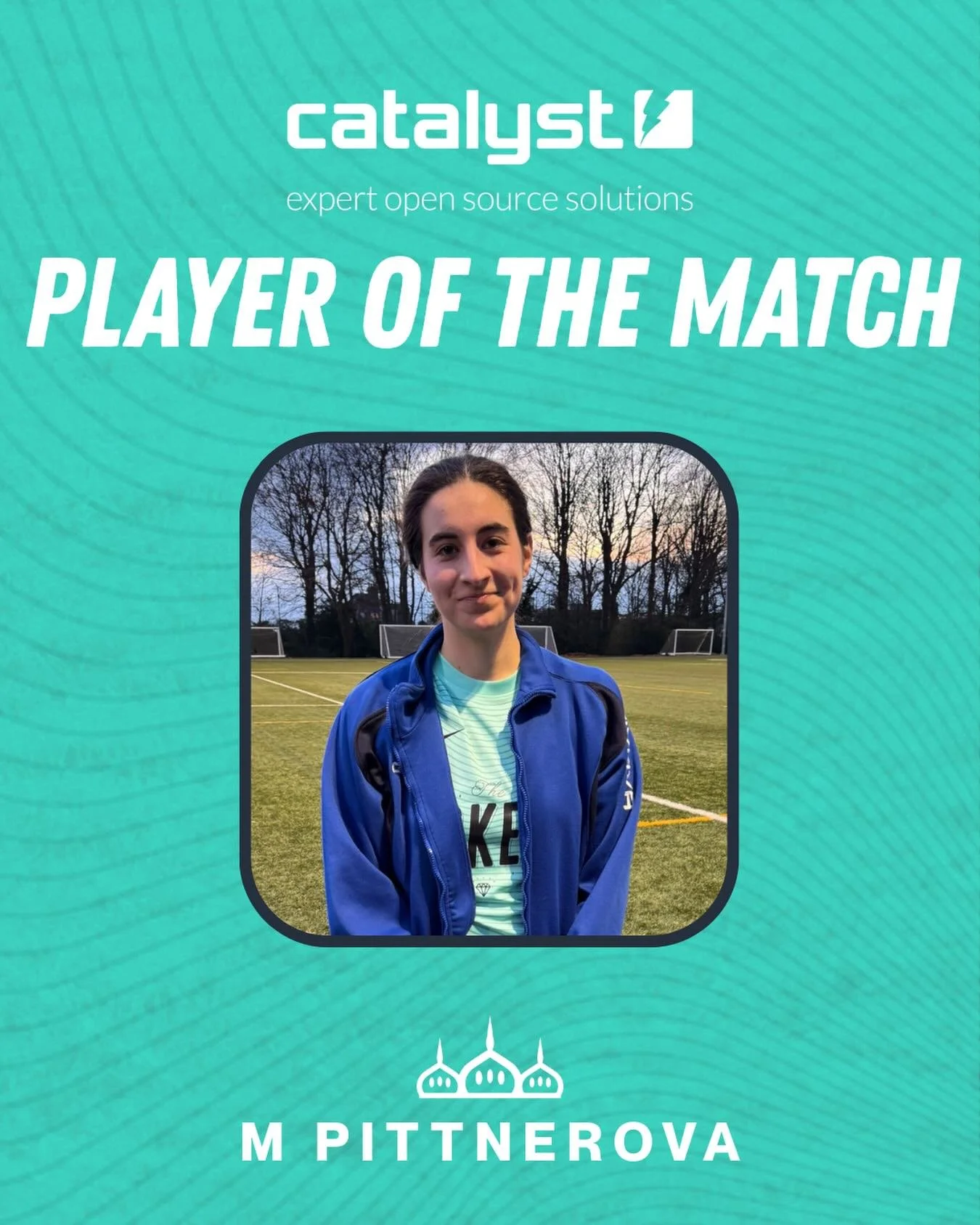 14/12/25 PLAYER OF THE MATCH 
🤩 M Pittnerova
🤝 Sponsored by Catalyst