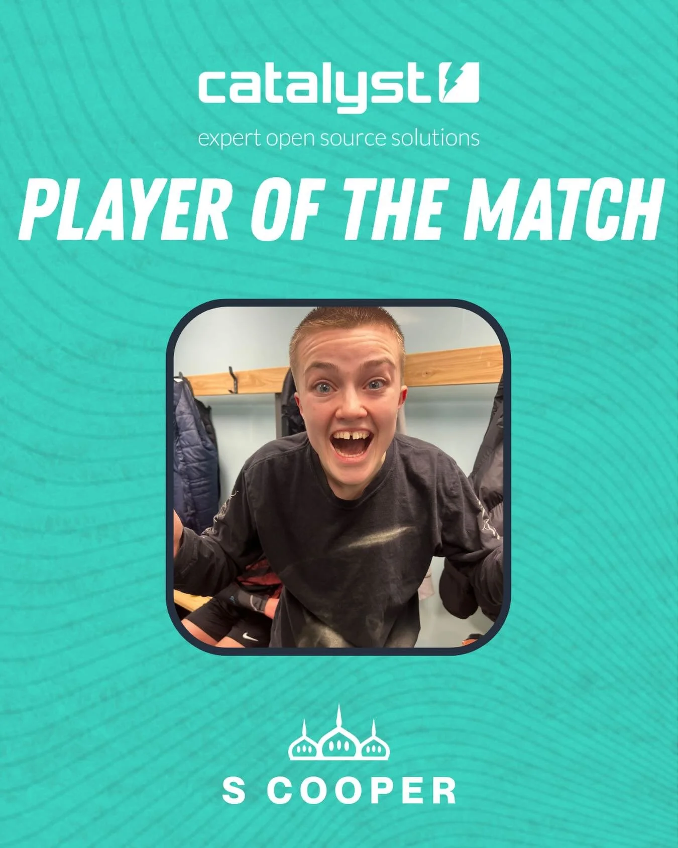 22/03/26 PLAYER OF THE MATCH 
🤩 S Cooper
🤝 Sponsored by Catalyst

&ldquo;A relentless and selfless performance which inspired the rest of the team during the match. BE MORE SENGA!&rdquo;
