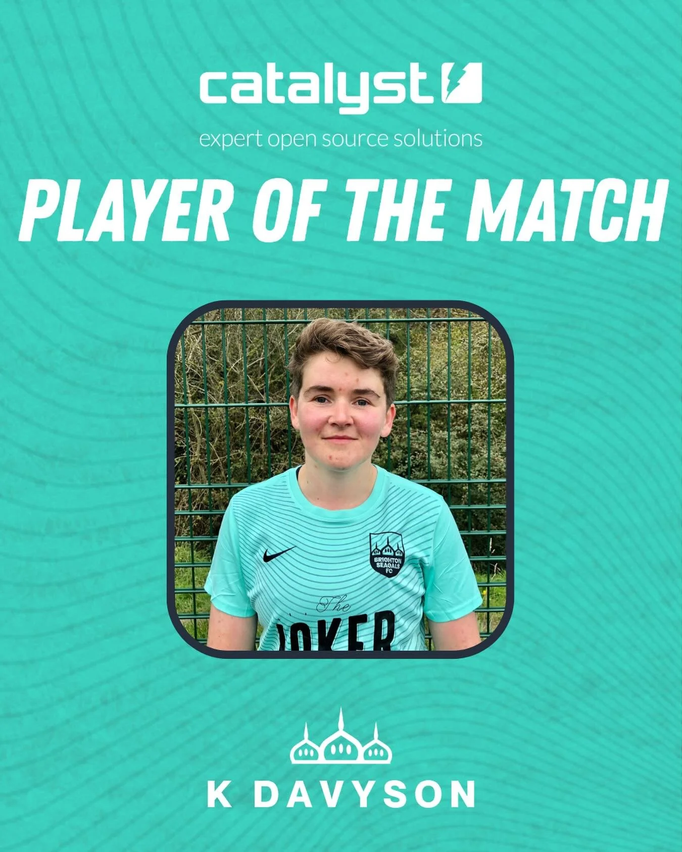 29/03/26 PLAYER OF THE MATCH 
🤩 K Davyson
🤝 Sponsored by Catalyst

&ldquo;Cool, calm and collected. Their vision was impeccable, creating opportunities and an assist, almost scoring themselves on more than one occasion. A real force in the front th