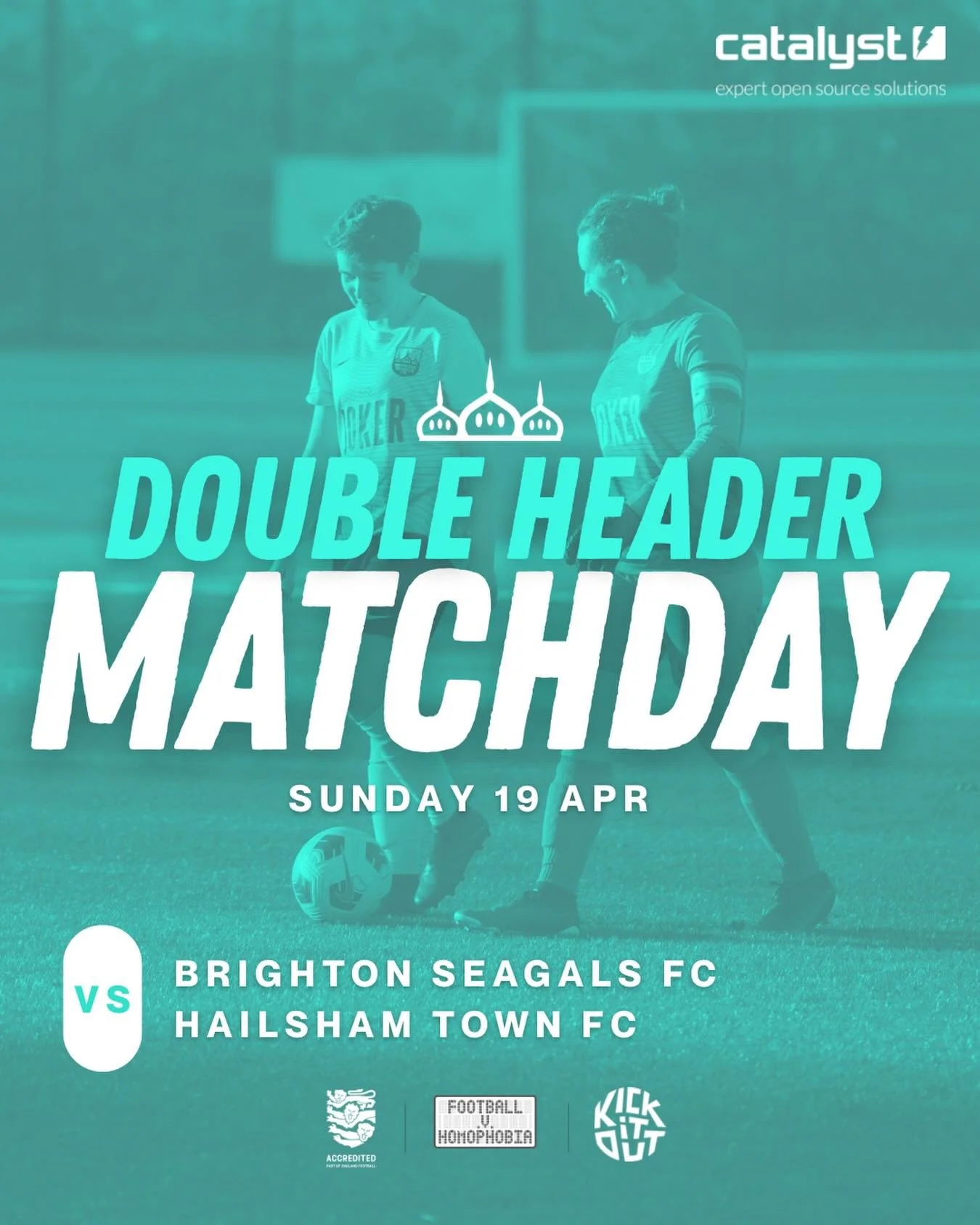 19/04/26 DOUBLE MATCHDAY INFO
Come down and show your support as we play two matches b2b - double the matches, double the fun!!

🆚 Hailsham Town
🏟 Home &amp; Away - Cardinal Newman School, Hove
⏰ KO 1:45pm &amp; 3:15pm
🏆 SCWGFL Championship

Thank