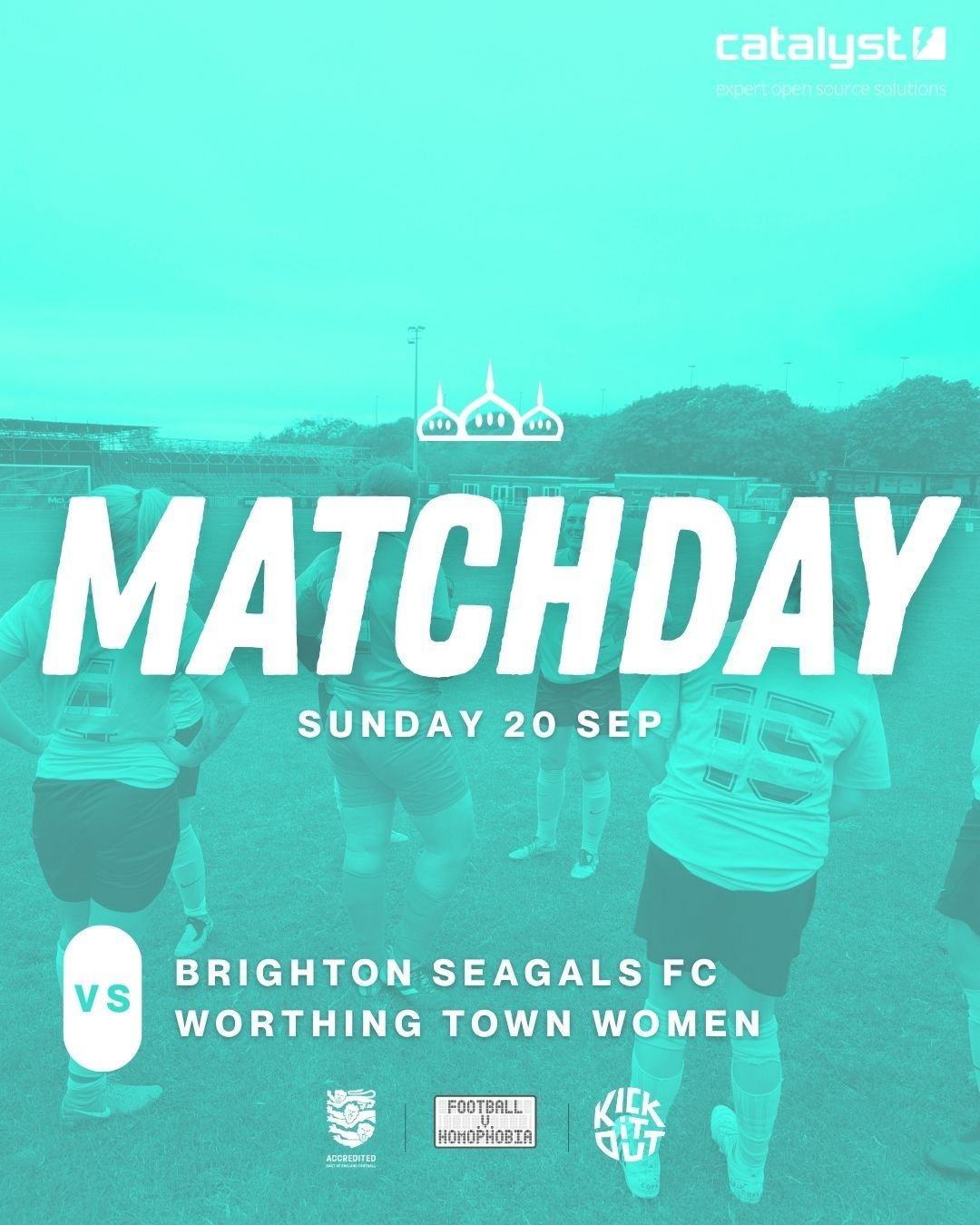 ✨ 26/27 SEASON &mdash; MATCHDAY ✨

🆚 Worthing Town Women
🏟️ Home &mdash; Cardinal Newman Catholic School &amp; Sixth Form College
⏰ KO 3:30pm
🏆 SCWGFL Championship

Back on home turf this Sunday as the Seagals take on Worthing Town Women.

After l
