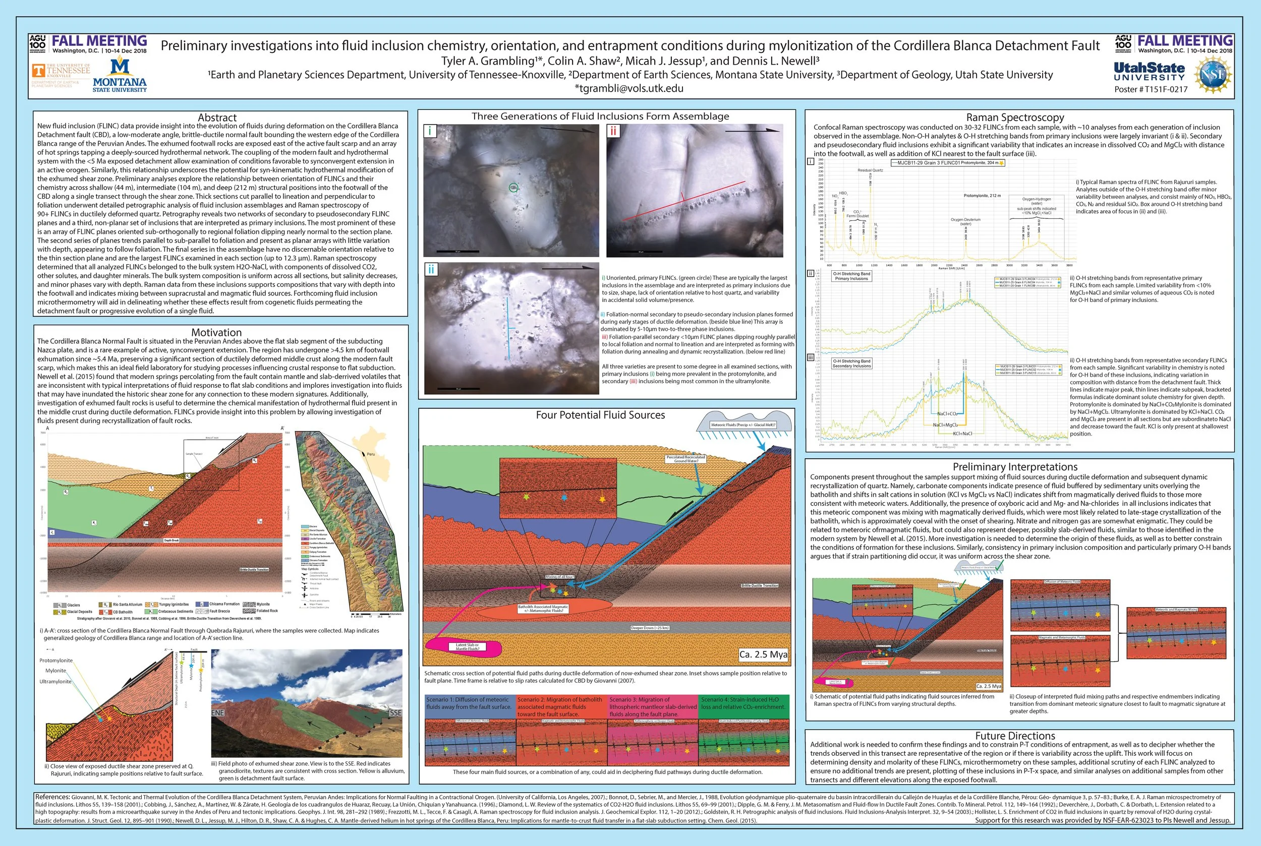 Image of a 2018 AGU conference poster on fluid inclusions that links to full sized pfd. Please email me at crustalrheology_at_gmail_dot_com if you encounter any issues.