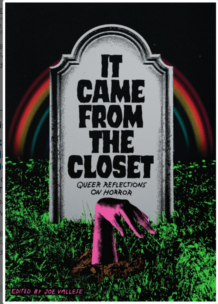 [Book Review] It Came from the Closet: Queer Reflections on Horror (2022)