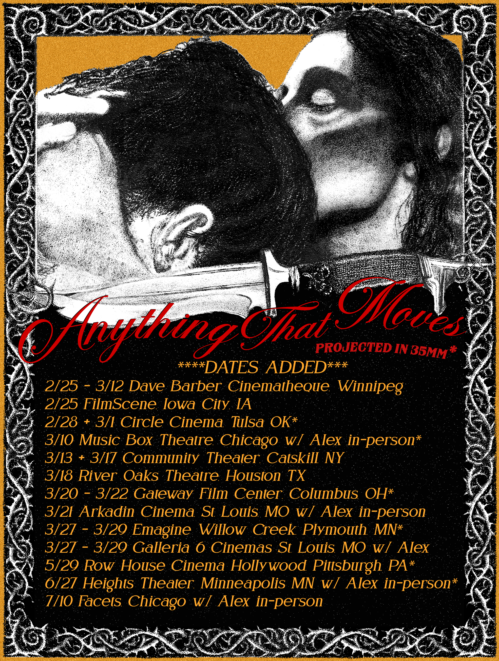 Anything That Moves (2025) horror film interview - poster