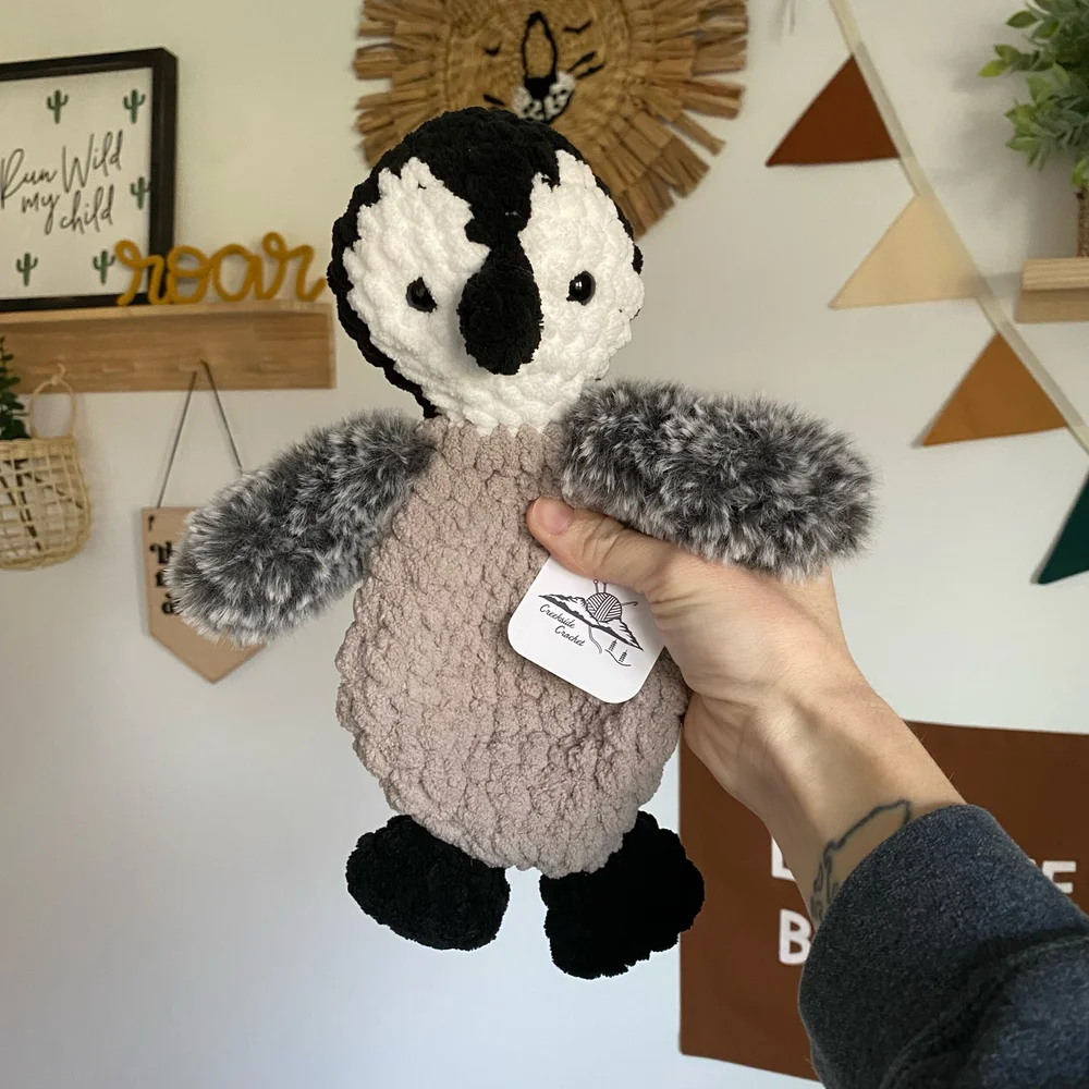 Penguin Snuggler Ready to Ship — Creekside Crochet