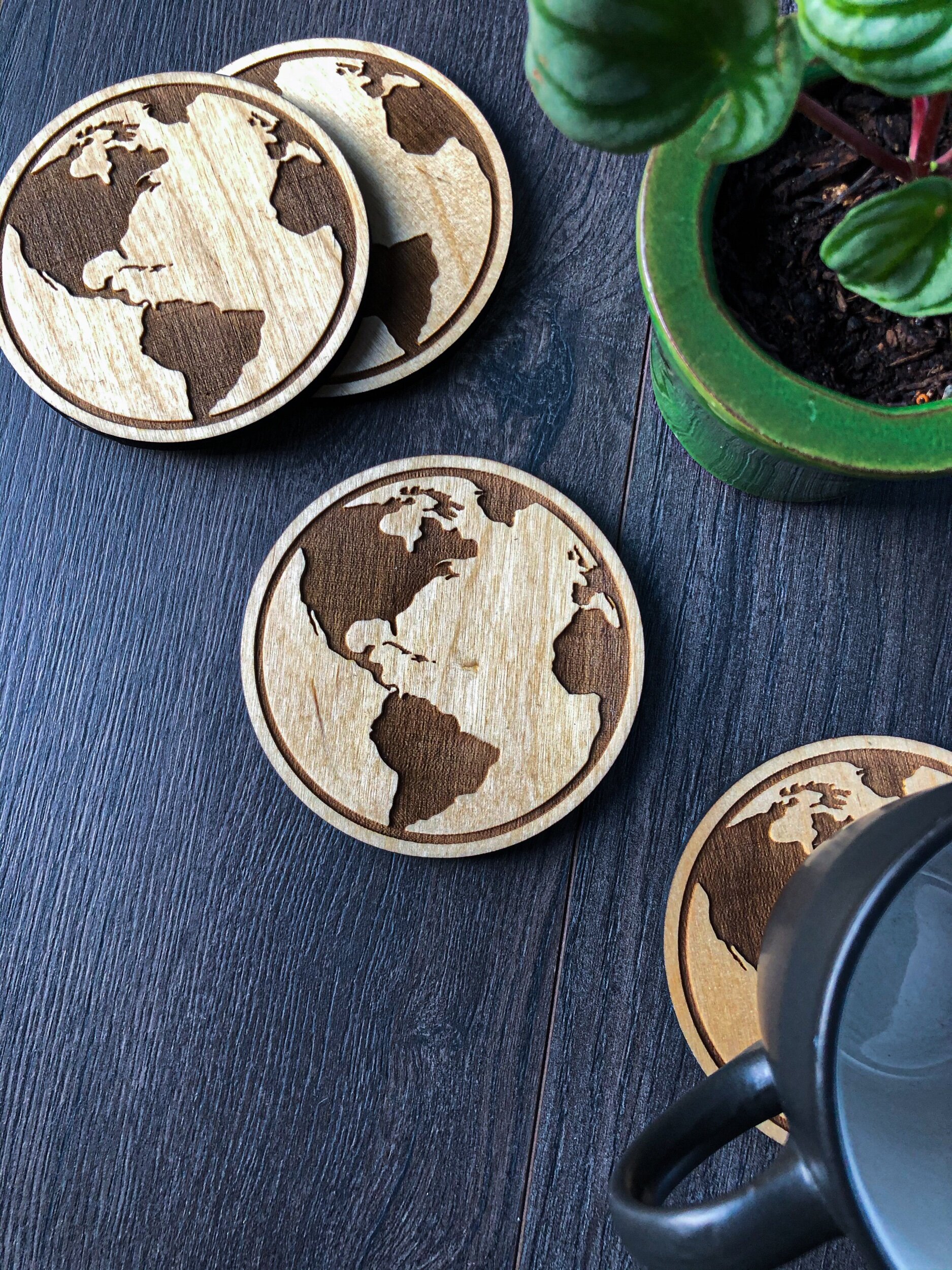 Planet Earth Coasters