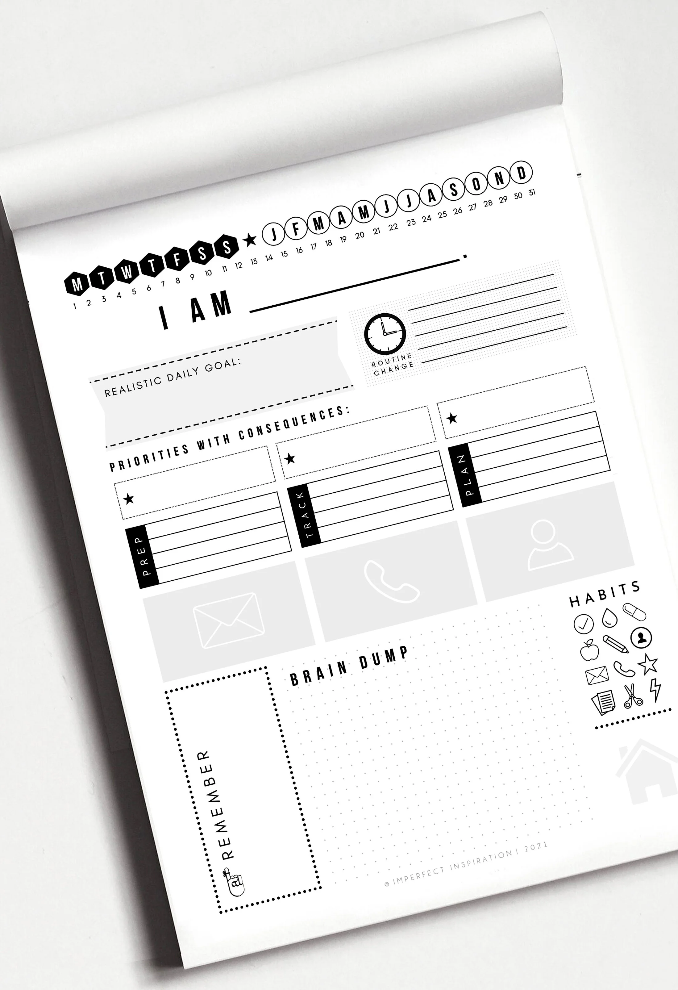 Weekly Digital Planner Template