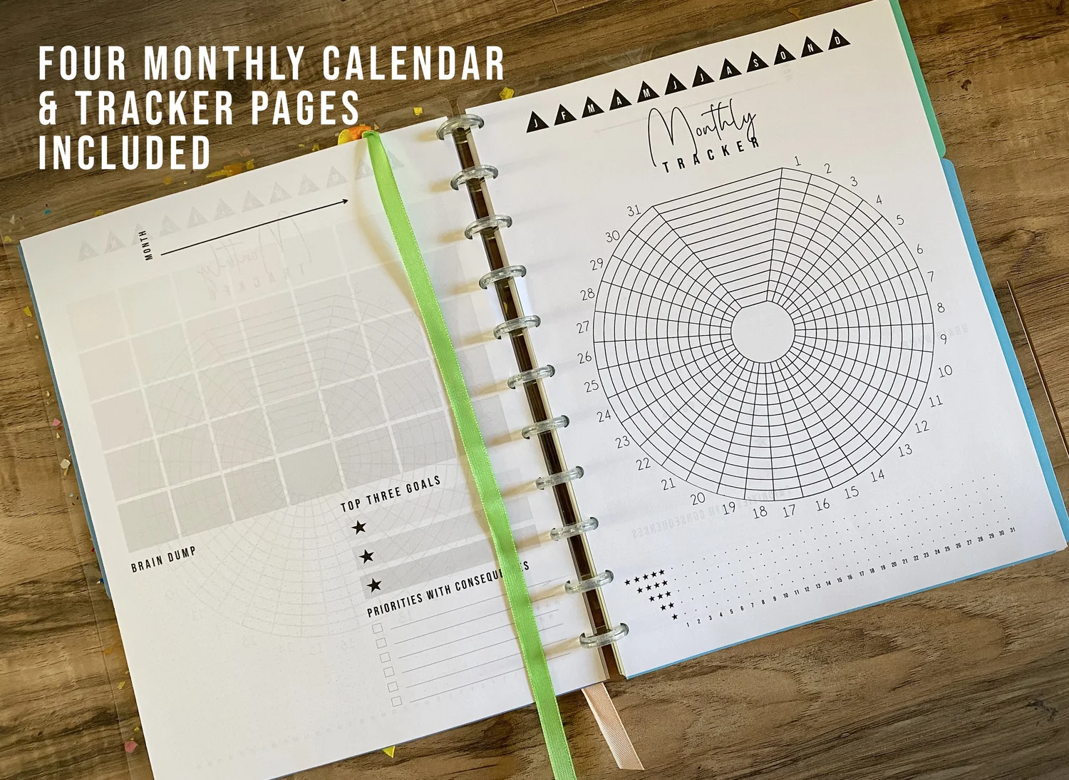 DISCBOUND ADHD PLANNER STARTER KIT - UNDATED — Imperfect Inspiration