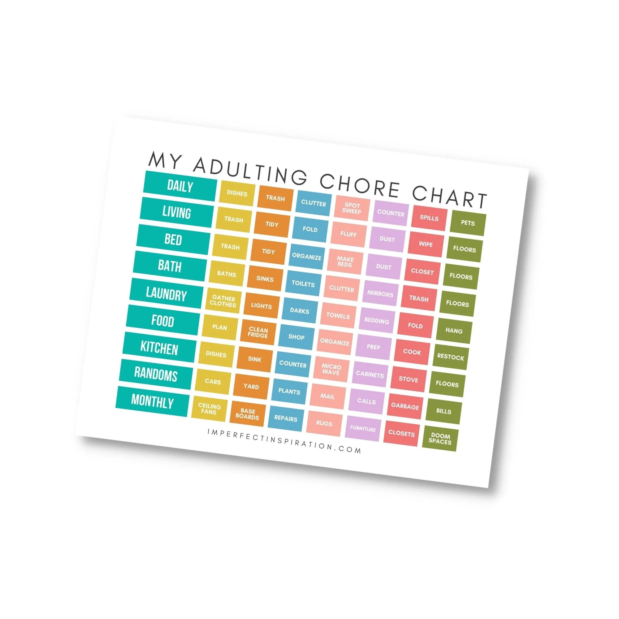 Reusable Discbound ADHD Planner Book — Imperfect Inspiration
