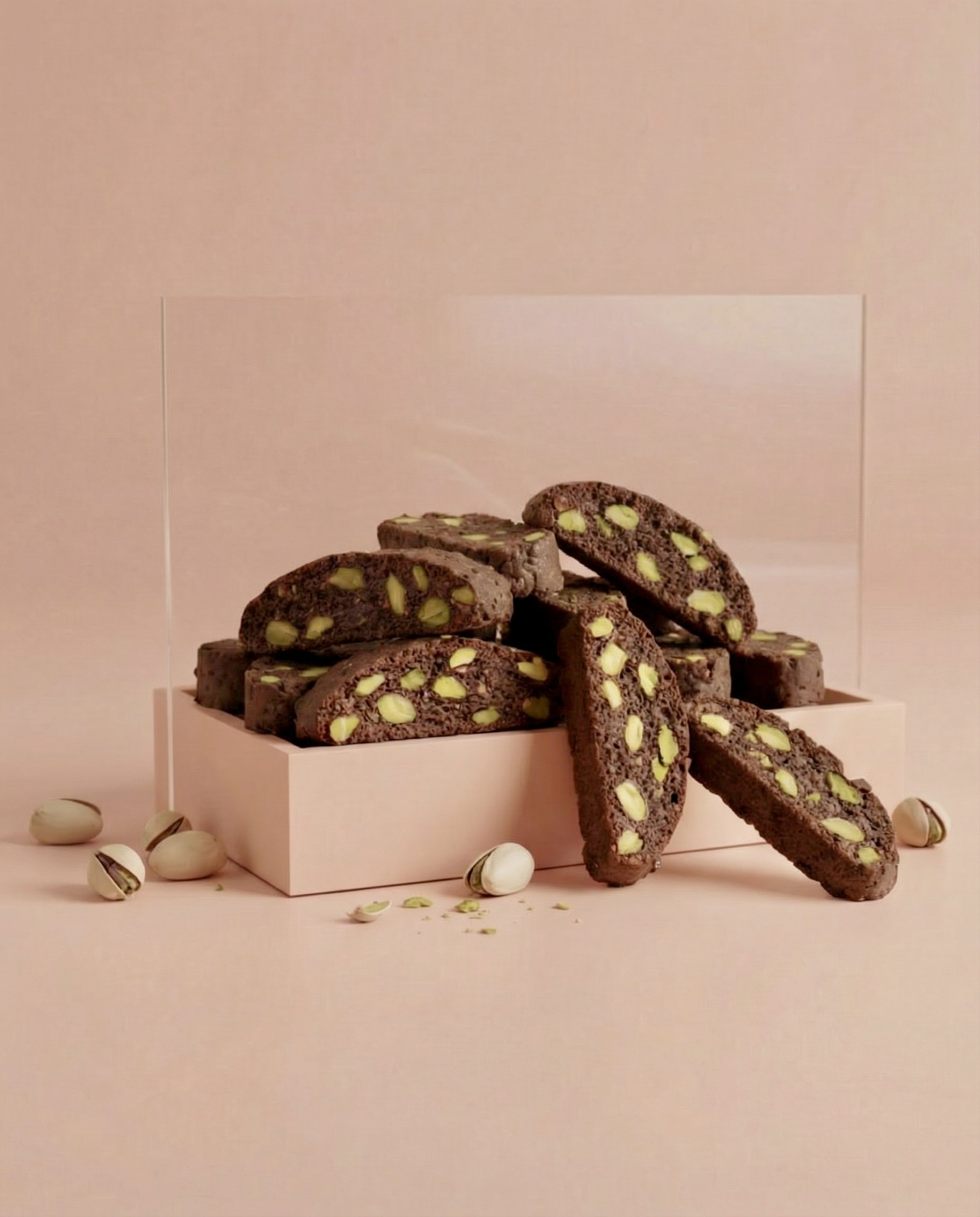 Cantucci Cioccolato Pistacchio