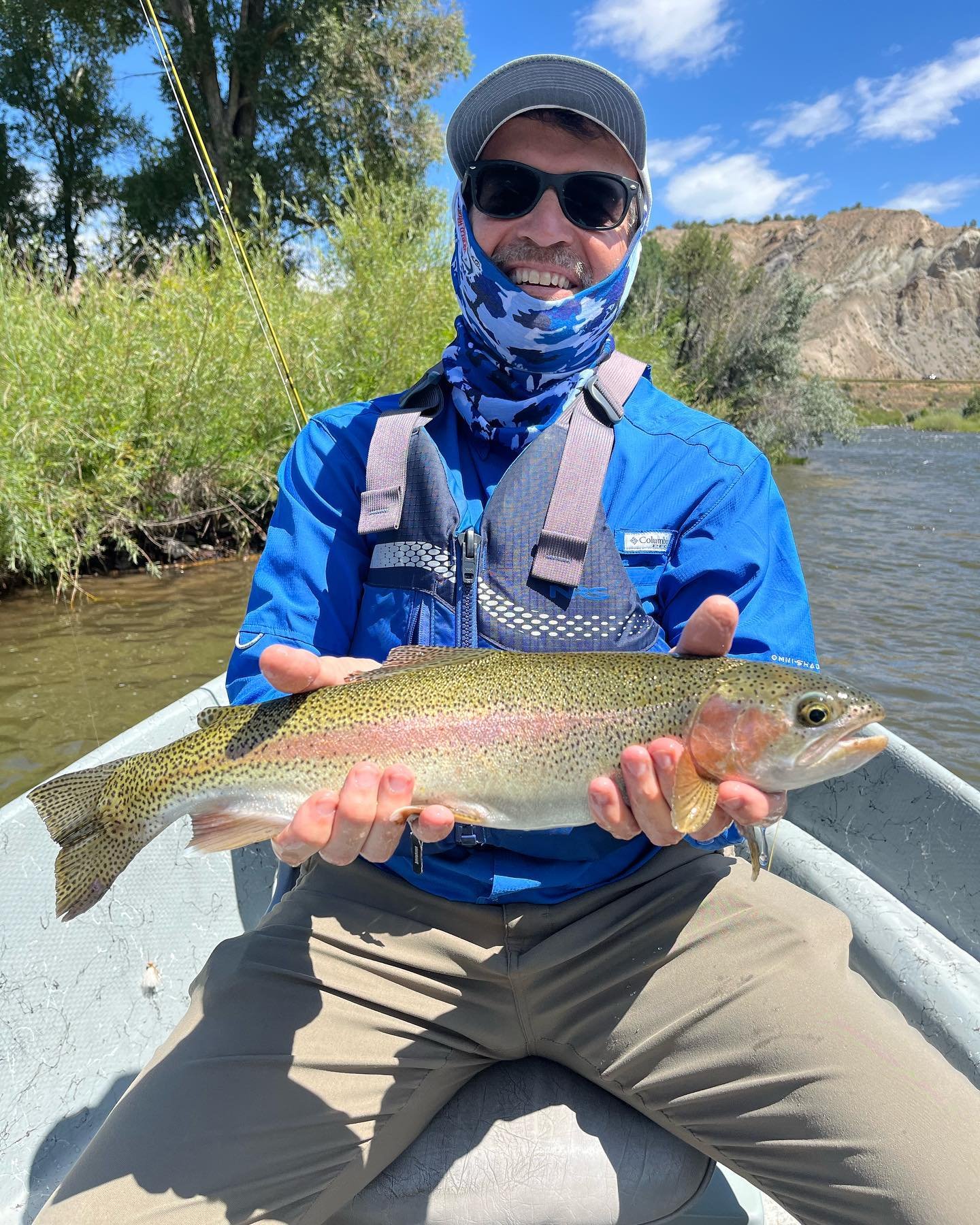 We have had quite a week!  After canceling a few float trips due to heavy rain earlier in the week, river clarity has improved and fishing the last couple of days has been nothing short of outrageous:)

We still have limited availability through the 