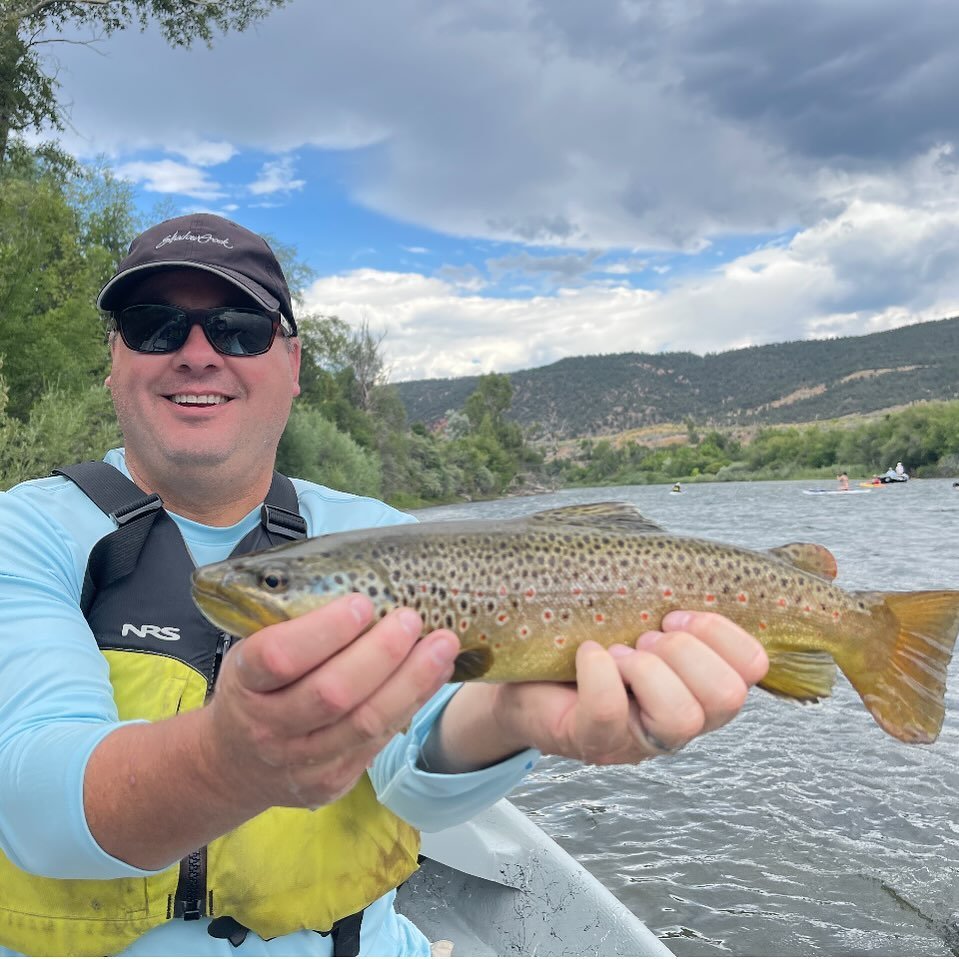 It&rsquo;s hard to beat summertime in the Colorado Rocky Mountains!  A fly fishing trip down the river is one of the best ways to experience Colorado&rsquo;s beauty:). Call today to book your trip!
970-485-2093
.
.
.
.
.
.
#flyfishing #rainbowtrout #