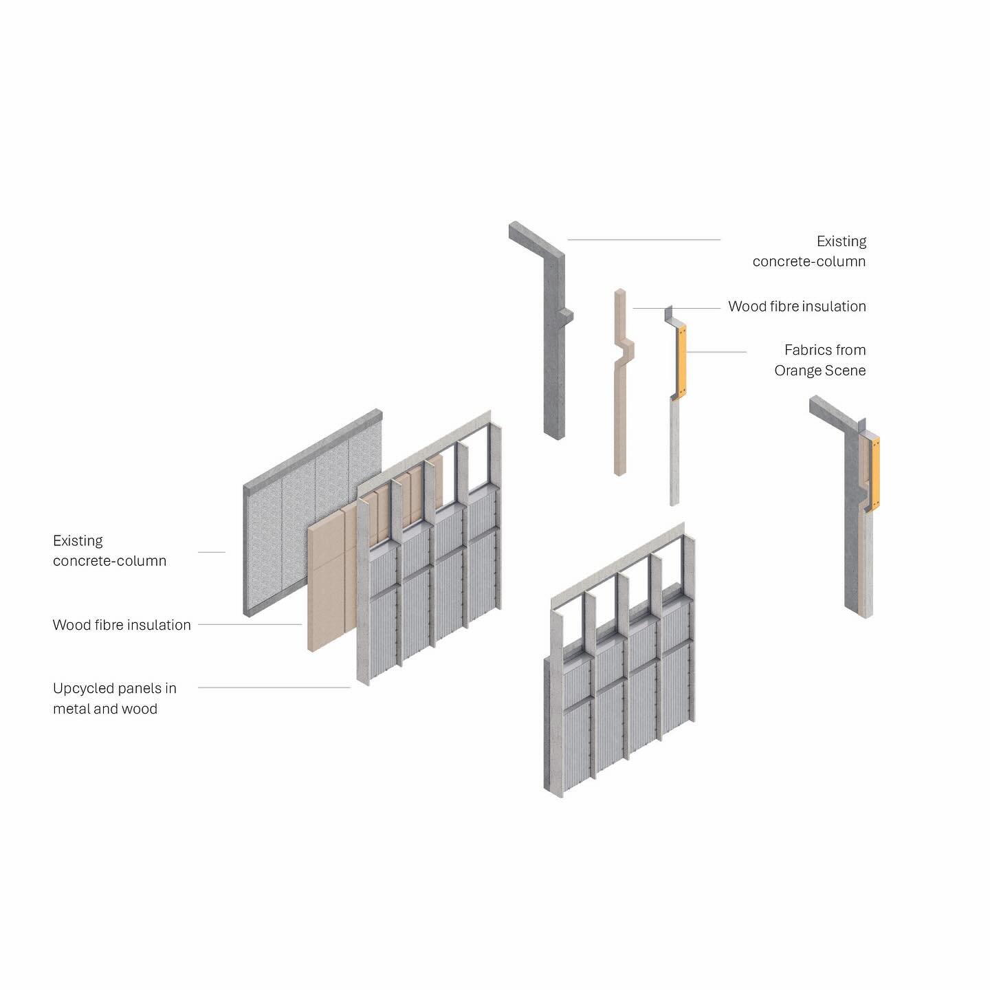 Rooted in Roskilde Festival&rsquo;s core values of community, creativity, and change, our proposal for Hal 9 transforms the former industrial hall into a dynamic creative hub encouraging co-creation, material reuse, and circular solutions.

Designed 