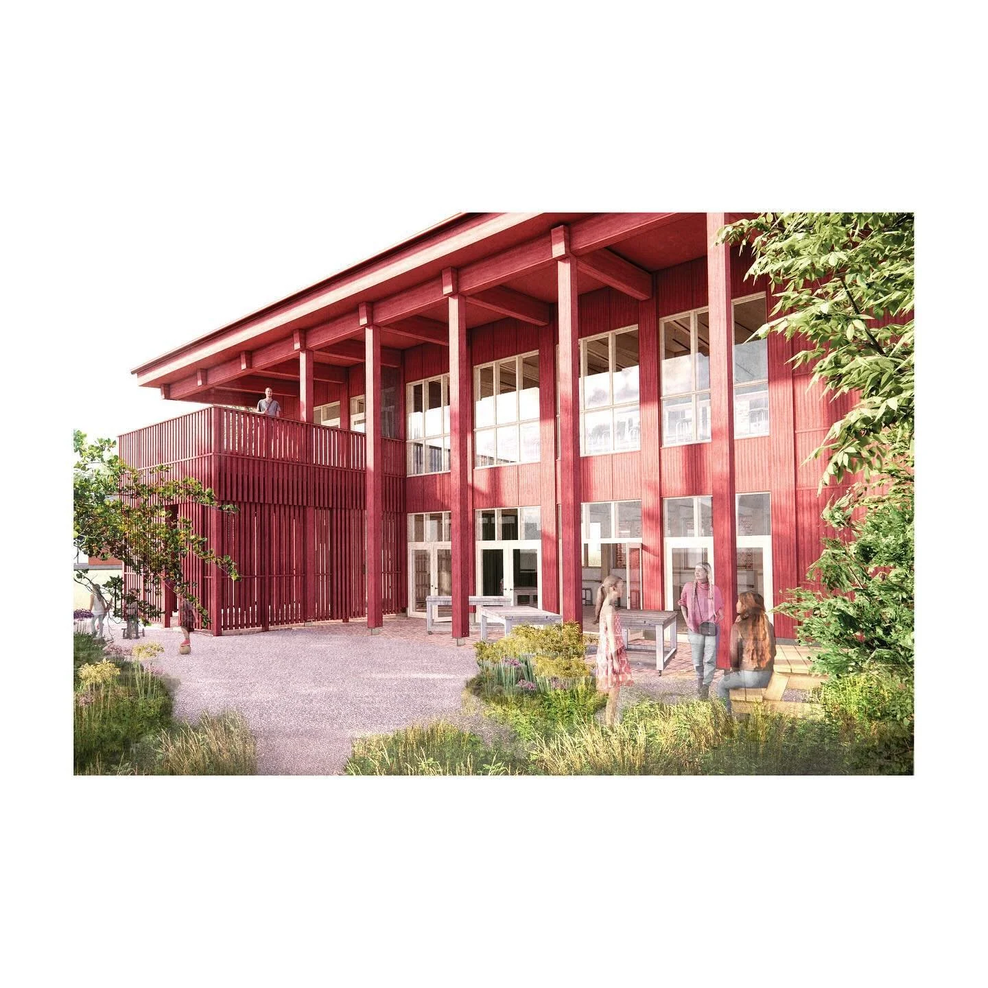 Excited to share the proposal &lsquo;House of Creativity&rsquo; for Nyborg Friskole. 
&nbsp;
With the intention to enhance the &lsquo;work of the hand&rsquo;, creative explorations and interdisciplinary activities, House of Creativity features flexib