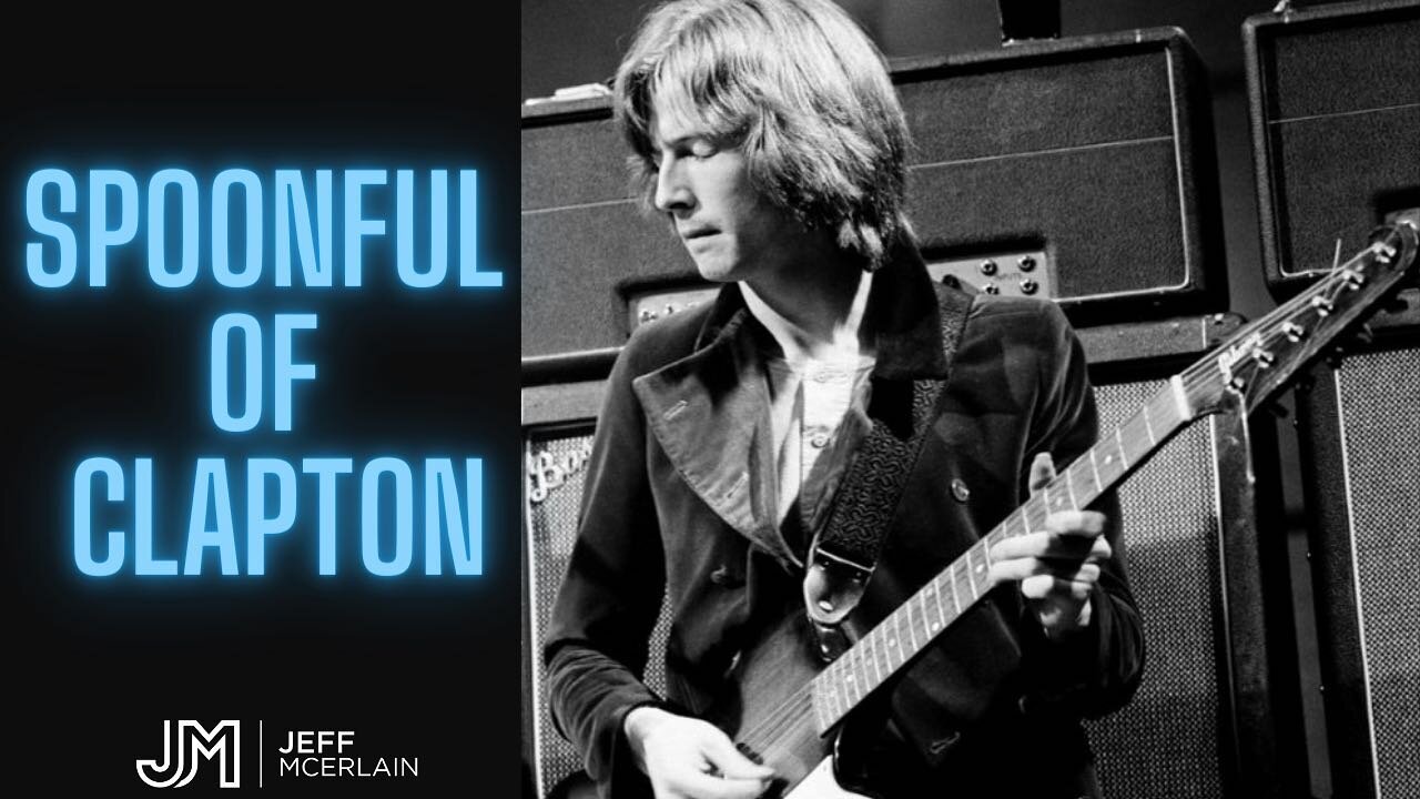 Today live at 4pm ET on YouTube I&rsquo;ll be taking about Eric Clapton&rsquo;s take on Spoonful, an epic one chord jam. You can get a free lesson with tab and backing track from my new Blues Rock Masters in the link in my bio. YouTube link is there 