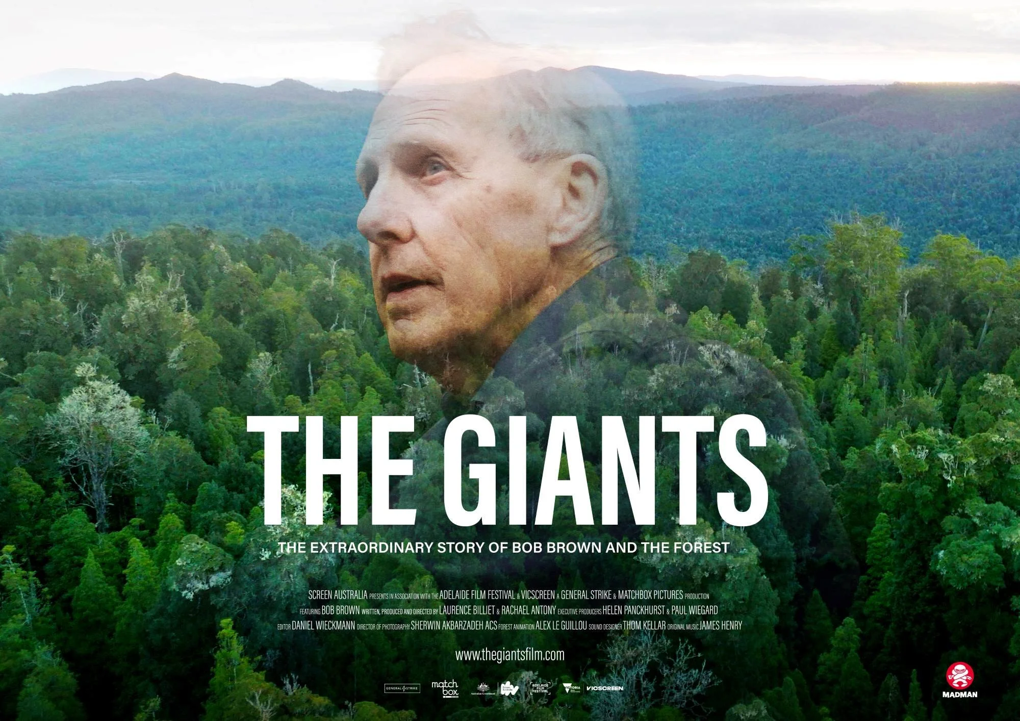GIANTS - followed by a Q&A with Bob Brown.