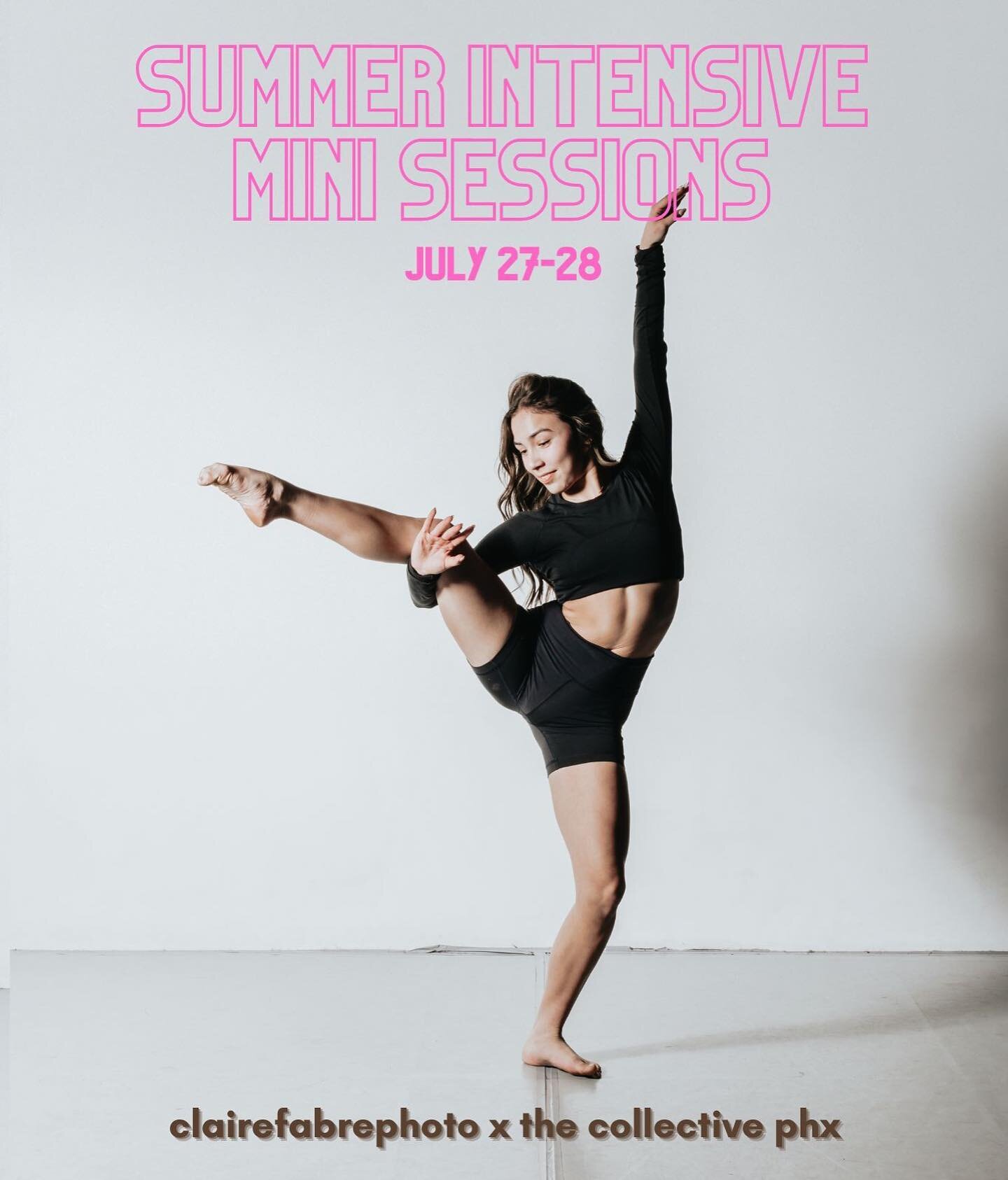 claire fabre photo x @thecollectivephx ✨💕 

Link in bio to sign up for mini sessions during @thecollectivephx summer intensive in phoenix, az!

*these sessions are open to all dancers even if you aren&rsquo;t attending the intensive! Spots are first