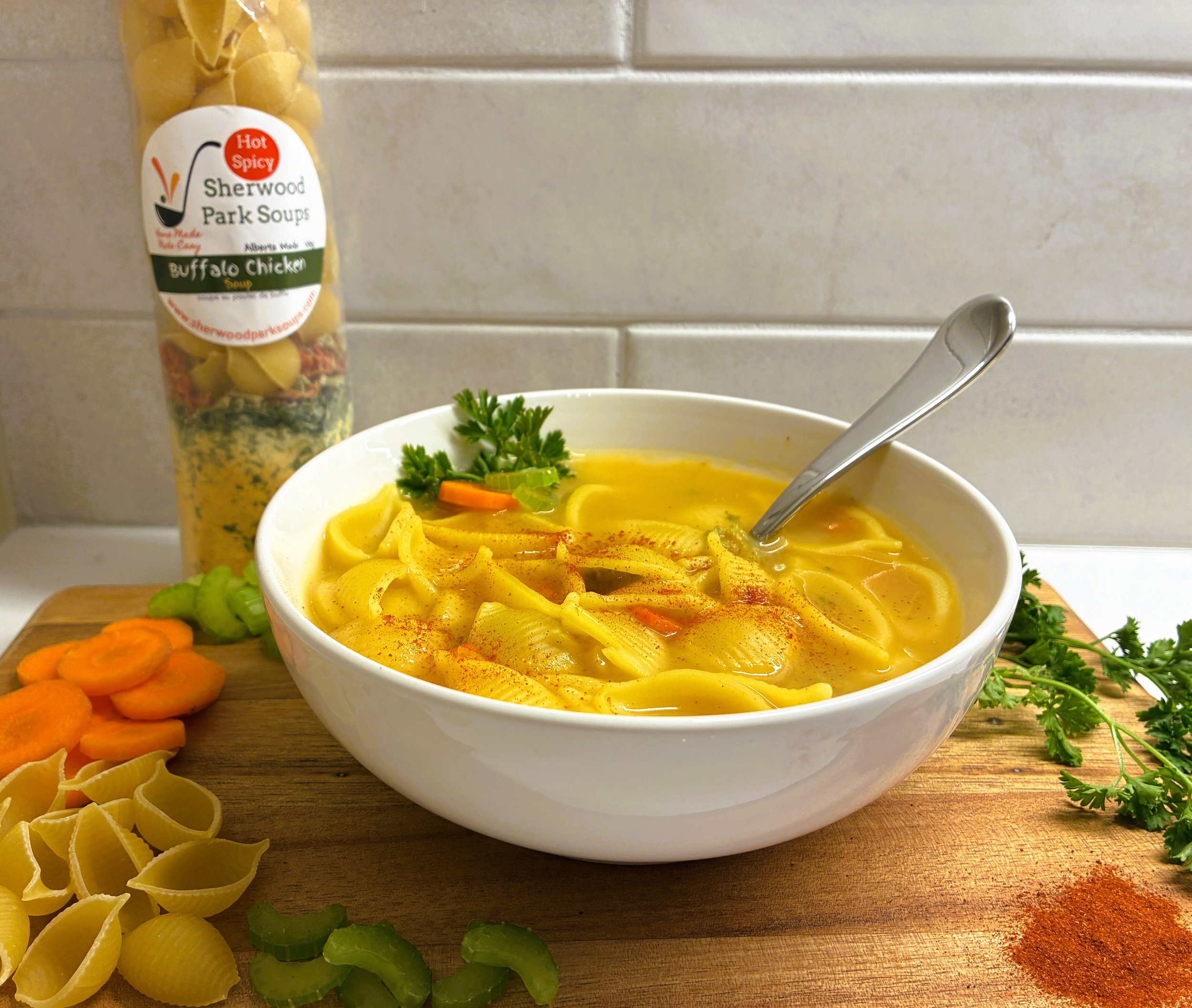 Buffalo Chicken Soup🌶 Spicy