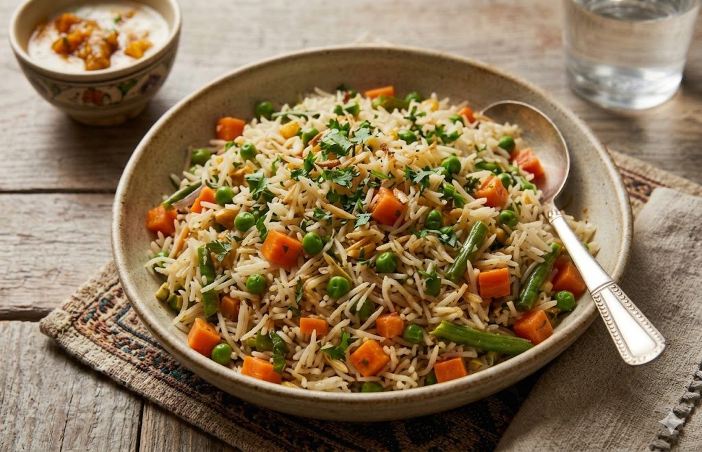 Mixed Vegetable Pilaf