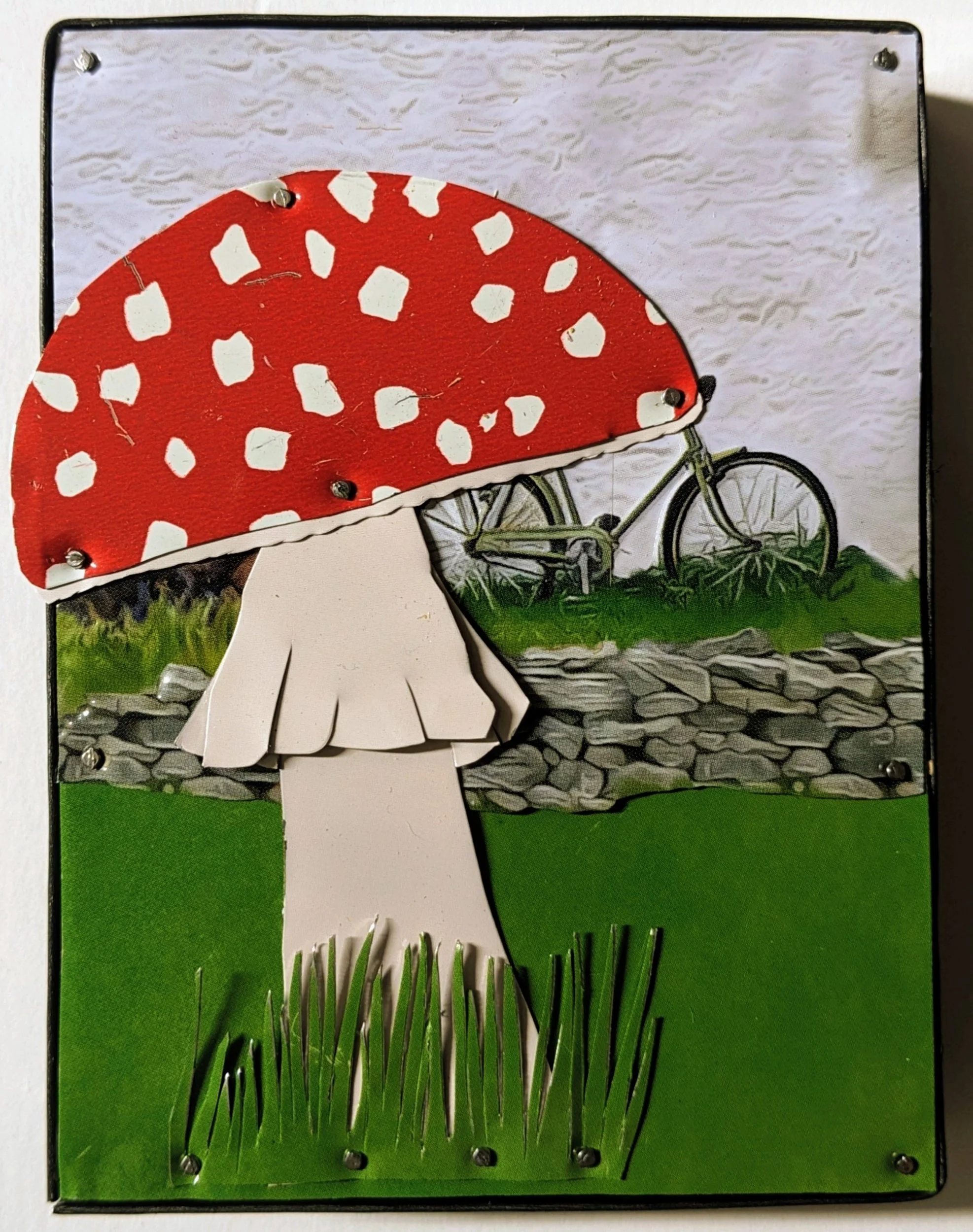 Mushroom Triptych with 6, 7 and 8