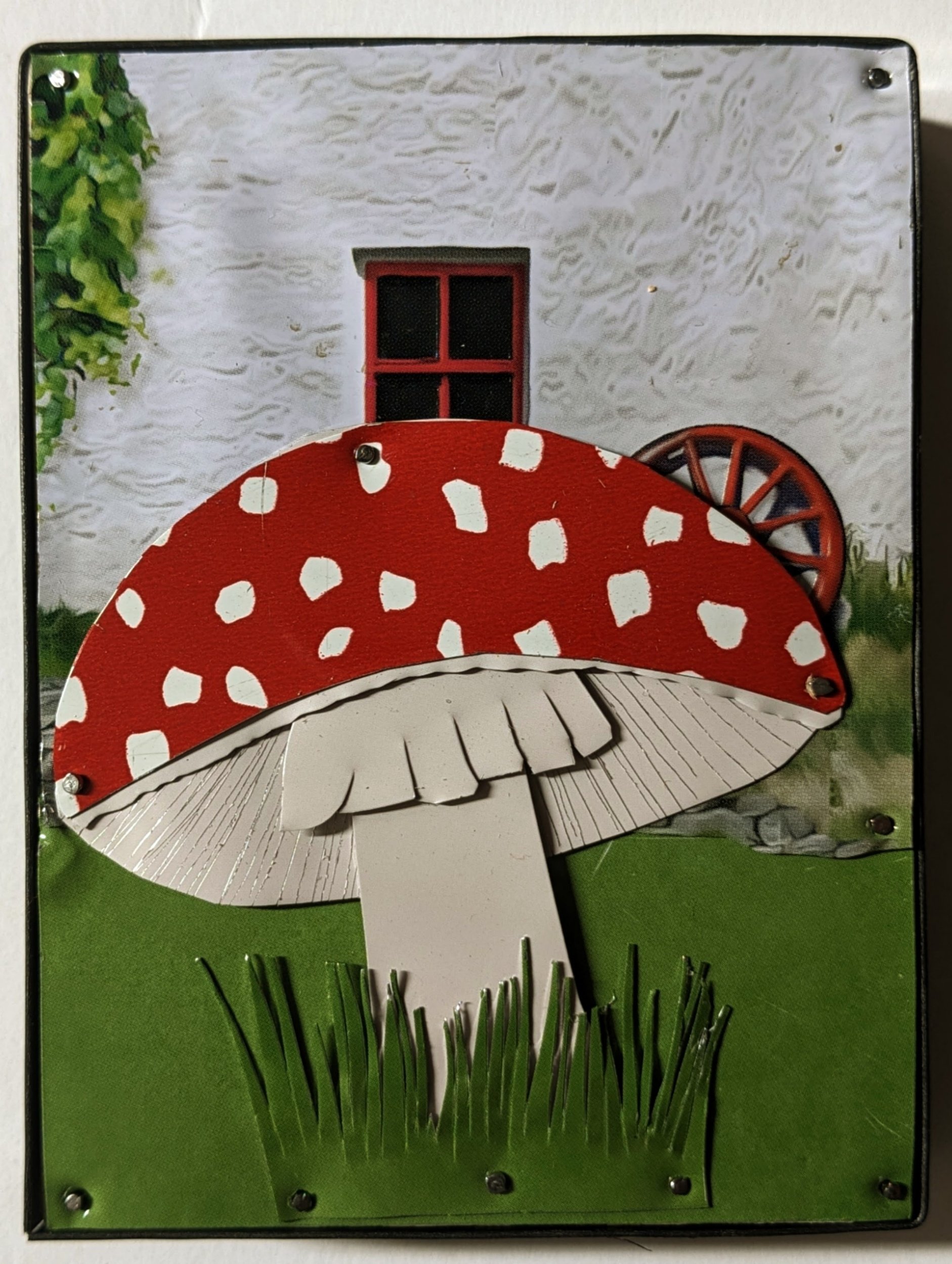 Mushroom Triptych with 6, 7 and 8 