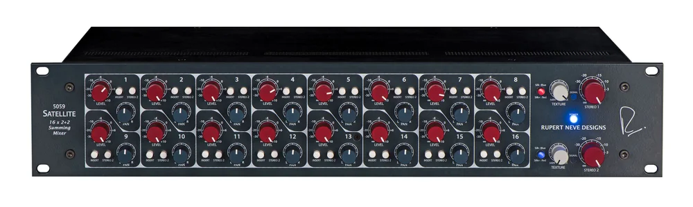 5059 Satellite 16 x 2+2 Summing Mixer — Rupert Neve Designs