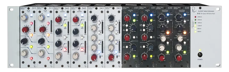 R10 Ten-Space 500 Series Rack — Rupert Neve Designs