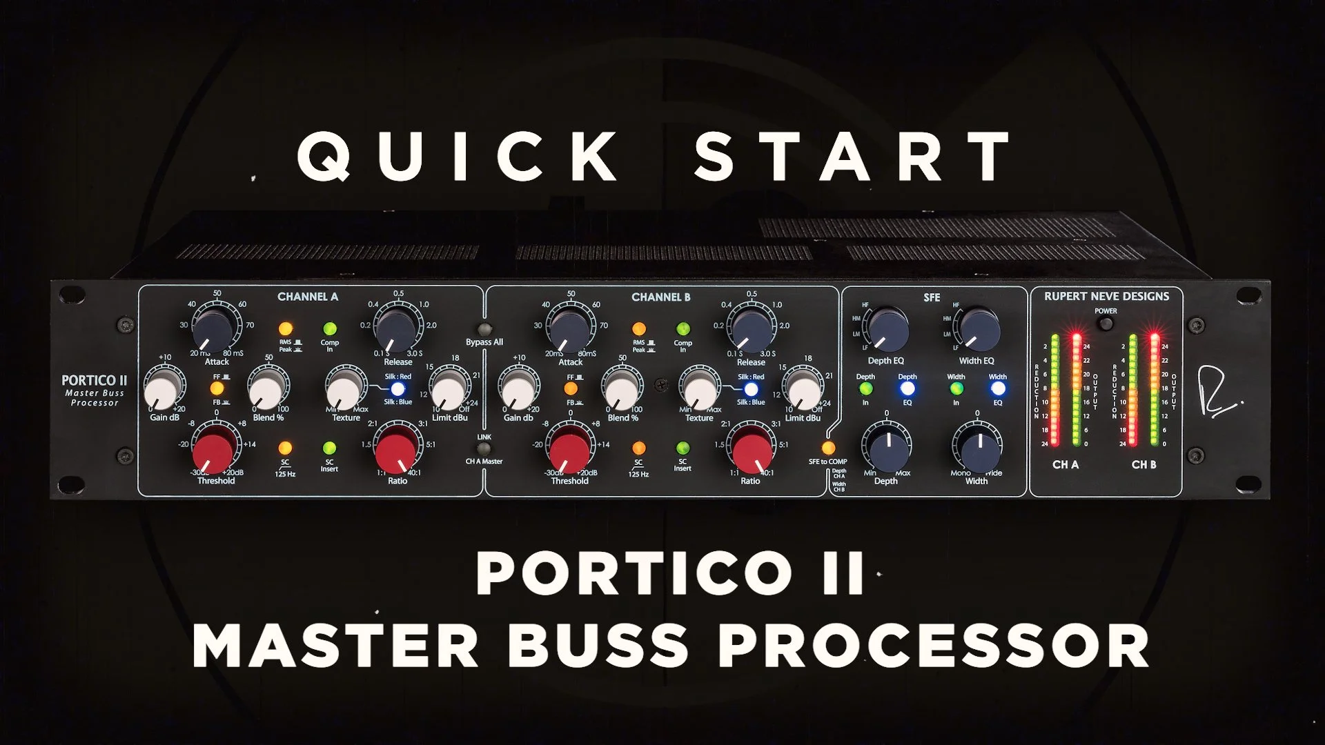 Quick Start: The Portico II Master Buss Processor