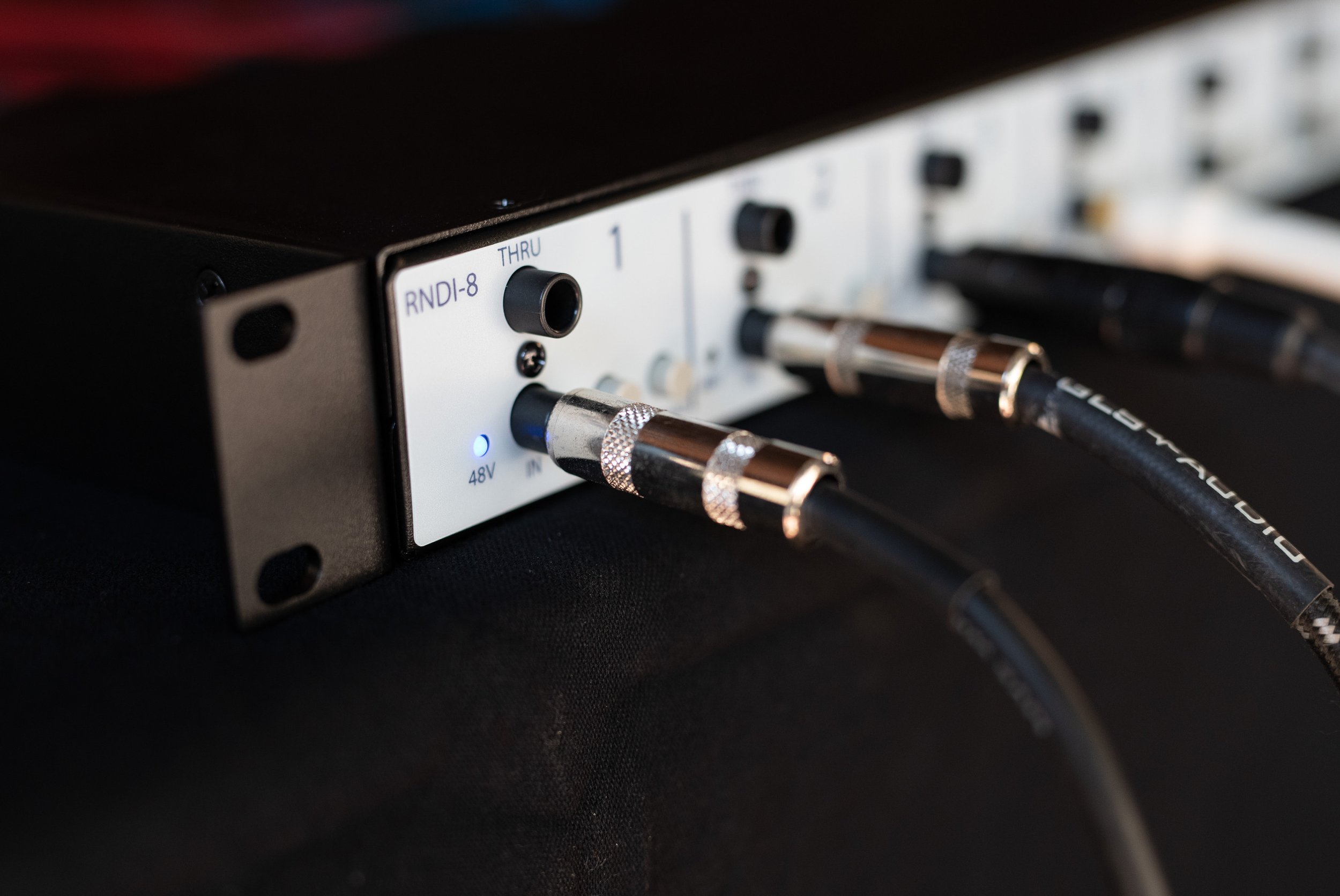 The RNDI-8 8-Channel 1U Active Transformer Direct Interface The RNDI-8 8-Channel 1U Active Transformer Direct Interface