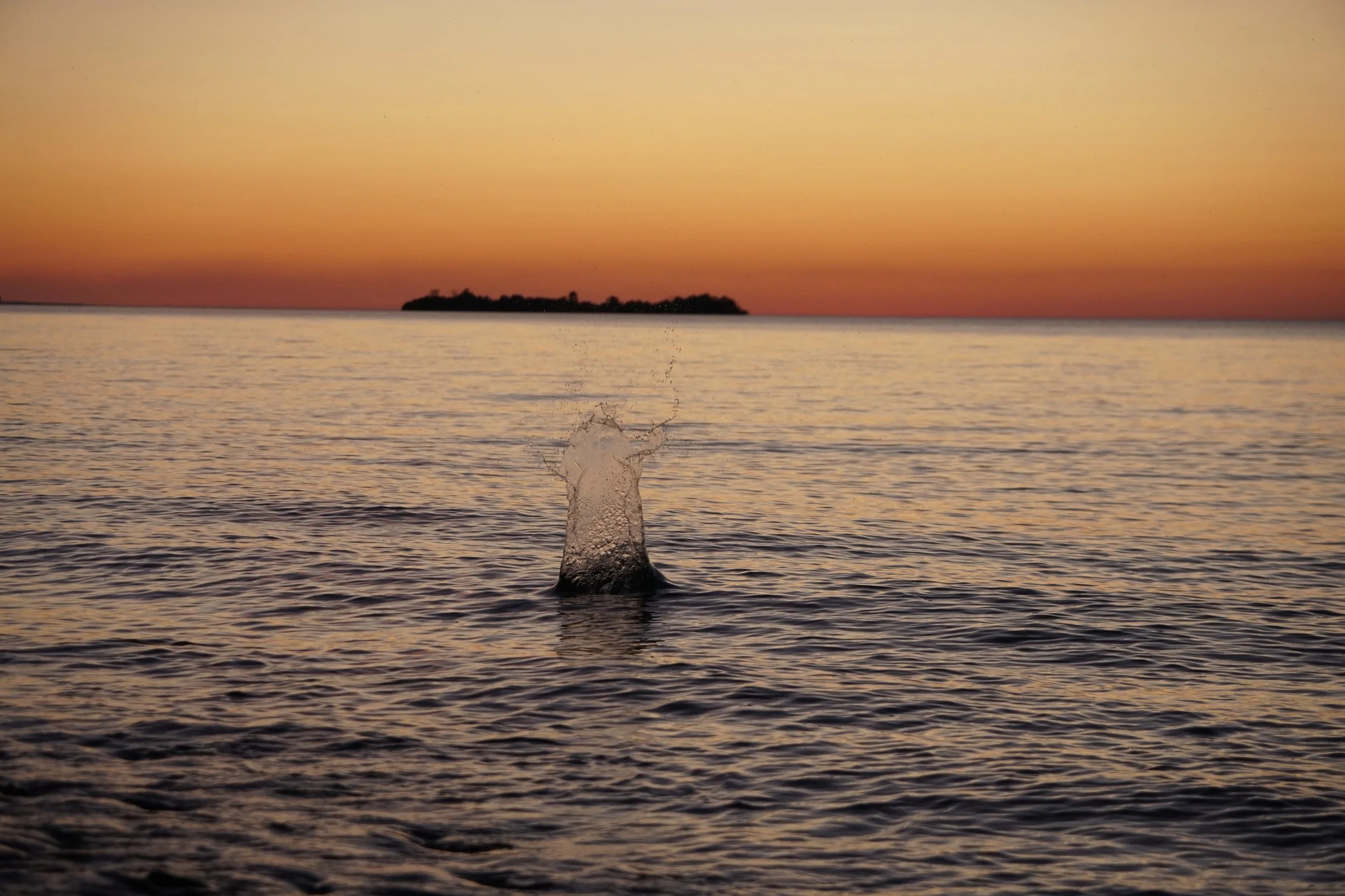 Splashing Rocks and Finding Rest