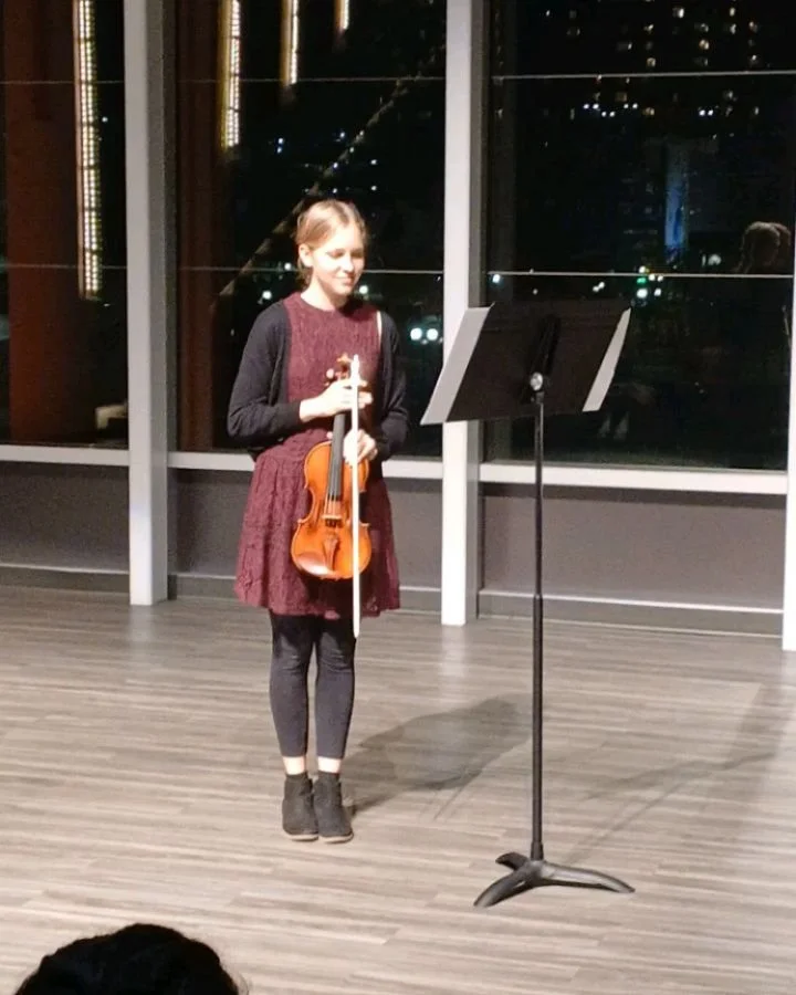 A recital and All-State Festival all in one week&ndash; this girl is living her dream! Since she was a wee lass, she knew she was meant to play violin. That conviction has only grown over the years, and it has been a joy to watch her blossom as a mus