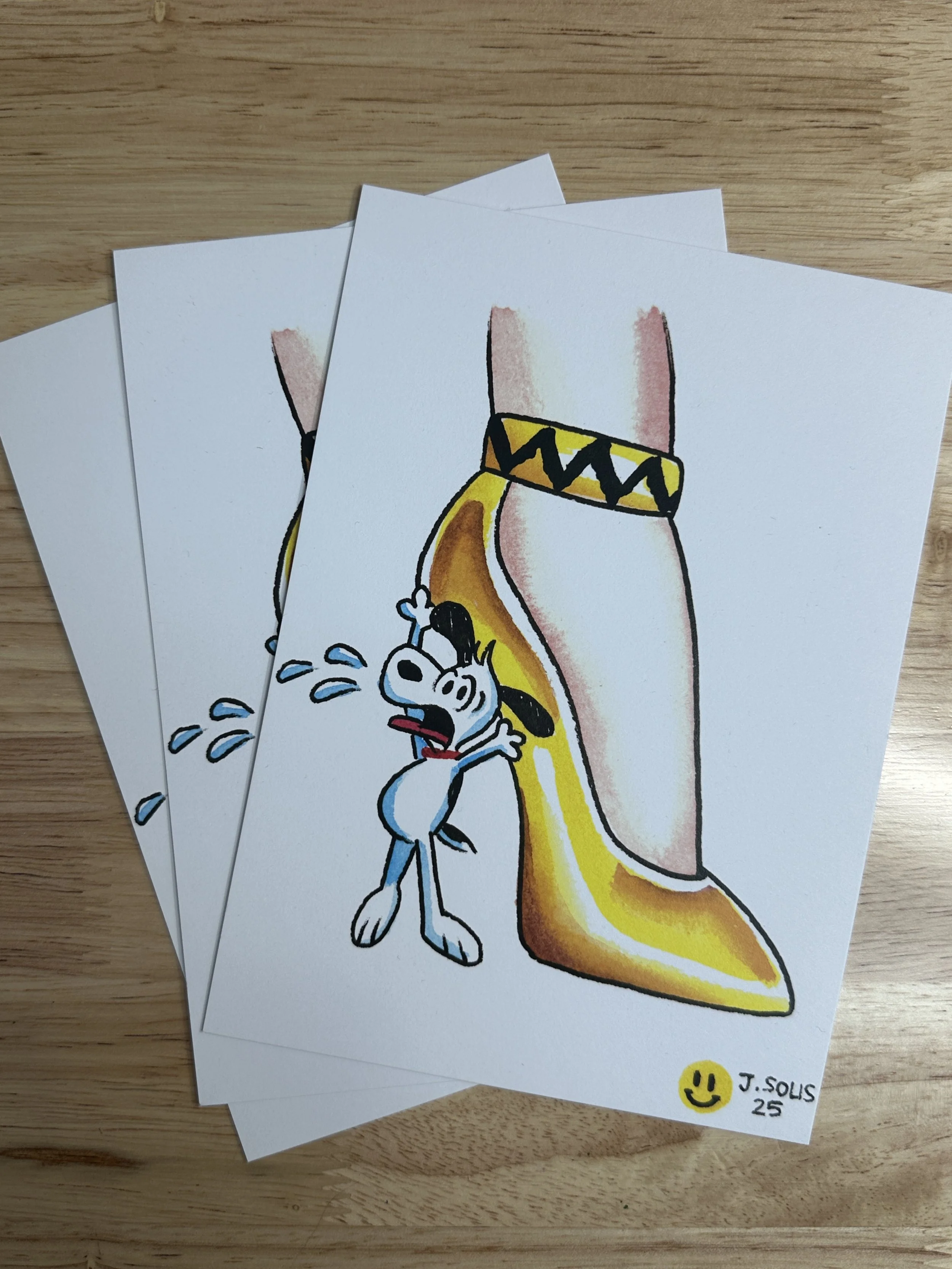 Strong Snoopy! Art print