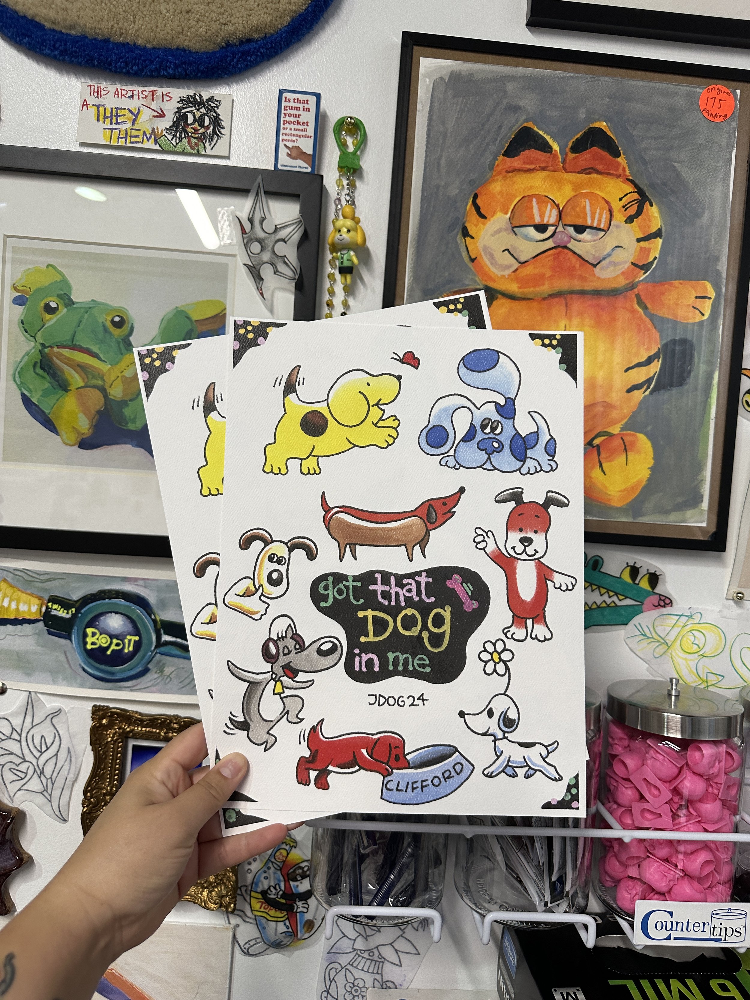 I Got That Dog In Me Art Print