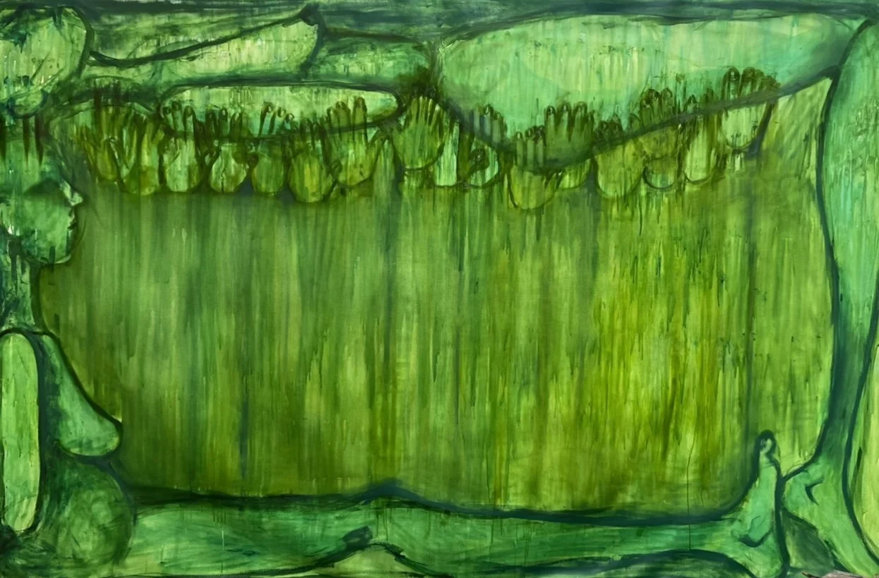 Untitled, Oil on canvas, 60” X 90”, 2023