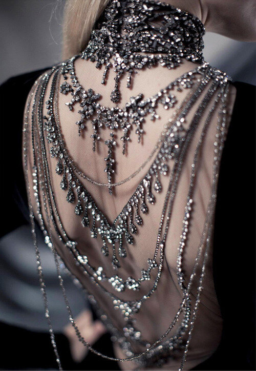  Backless dress by Unknown; via Tumblr 