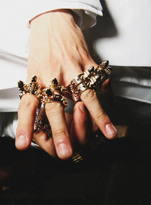  Gold Rings; via Tumblr 