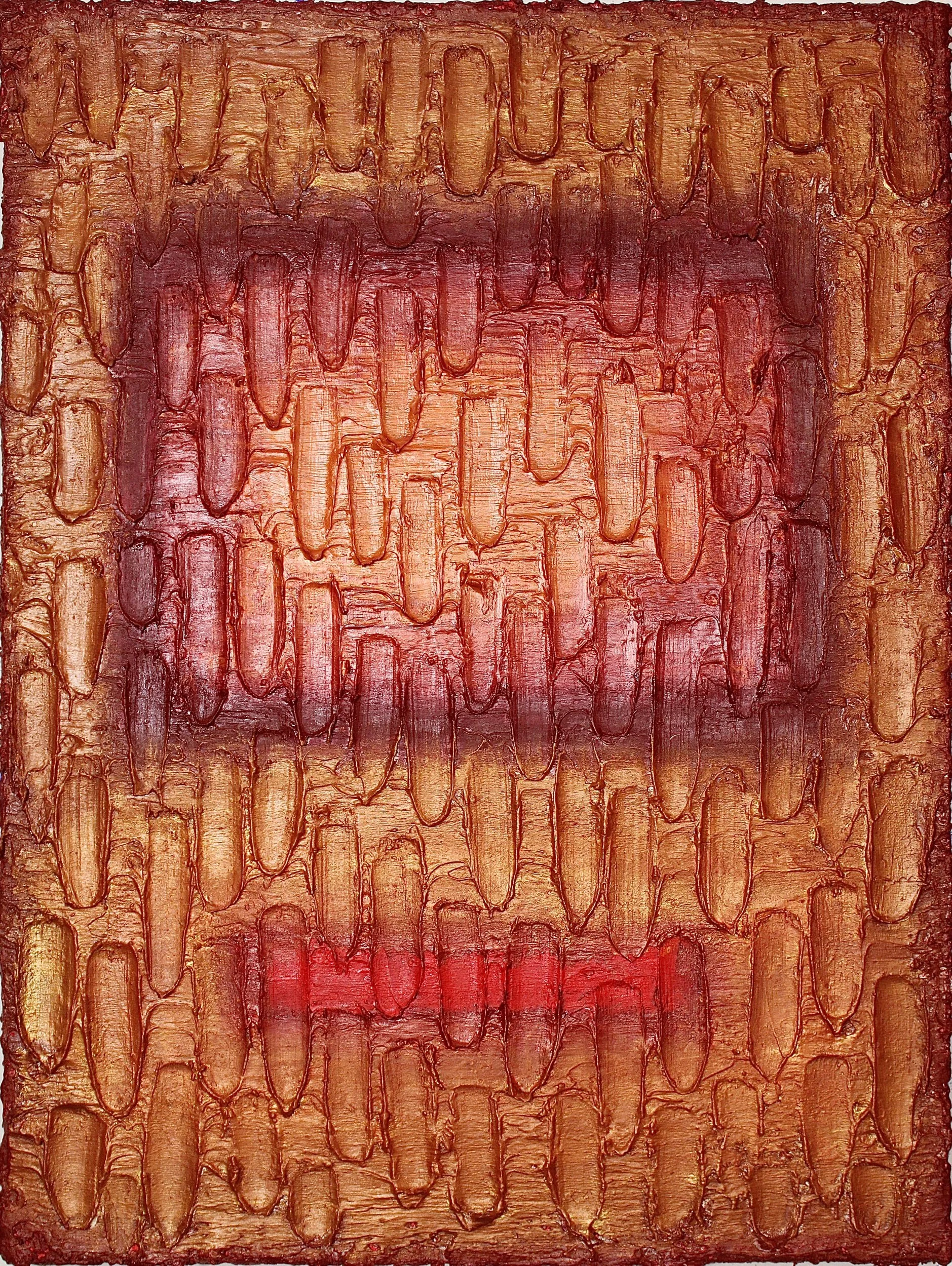  Umber | Acrylic on Canvas, 24 x 18 inches 