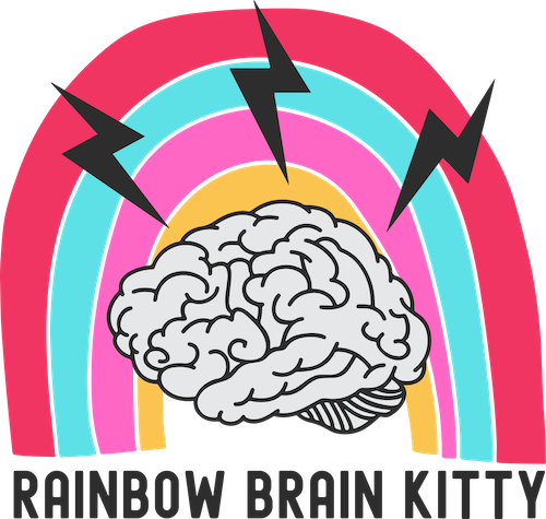 Rainbow Brain Kitty